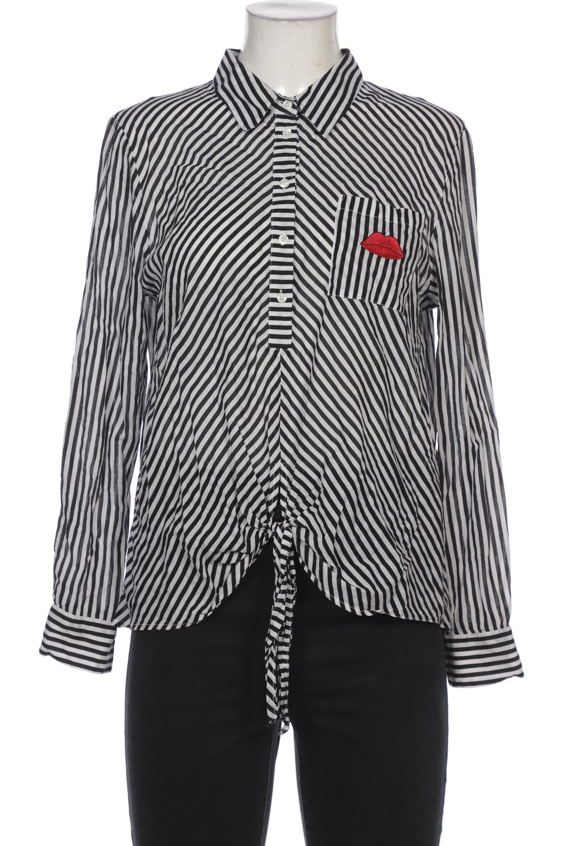 

French Connection Damen Bluse, schwarz, Gr. 42