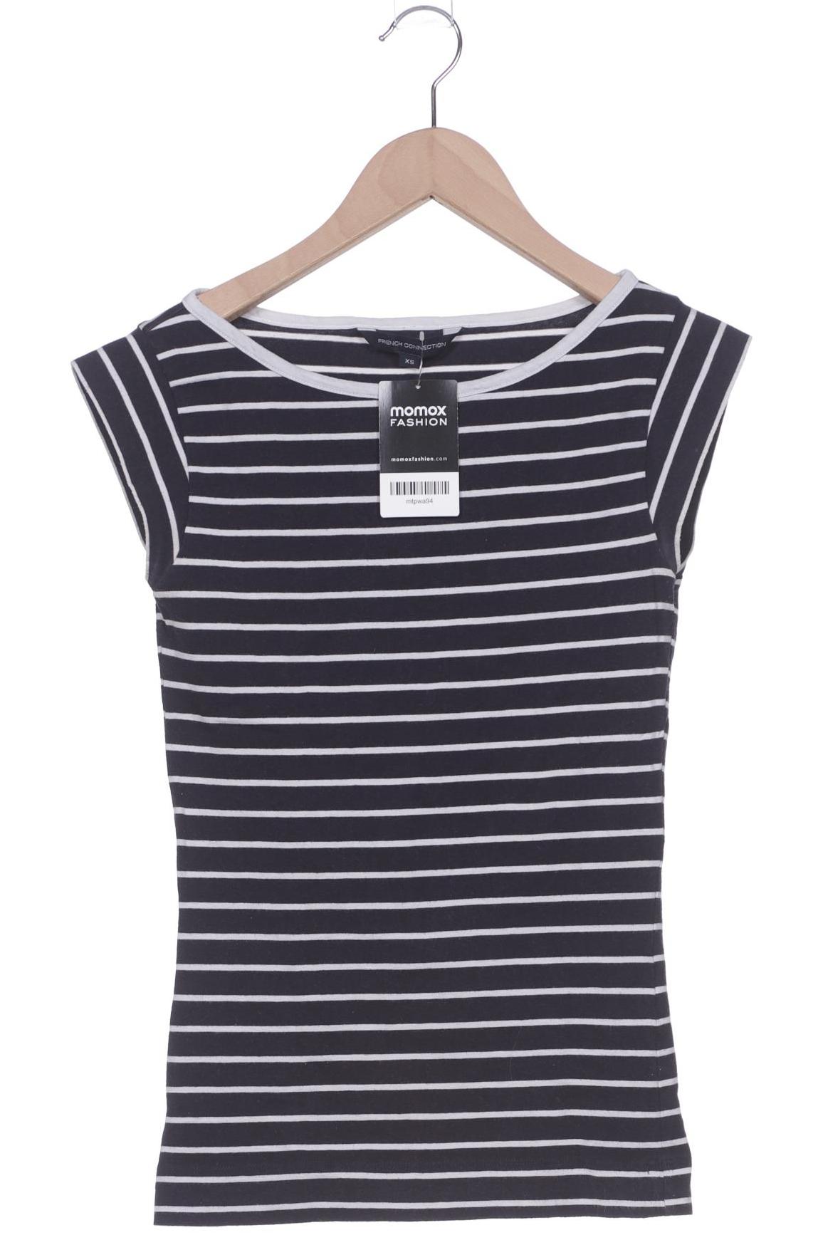 

French Connection Damen T-Shirt, marineblau, Gr. 34