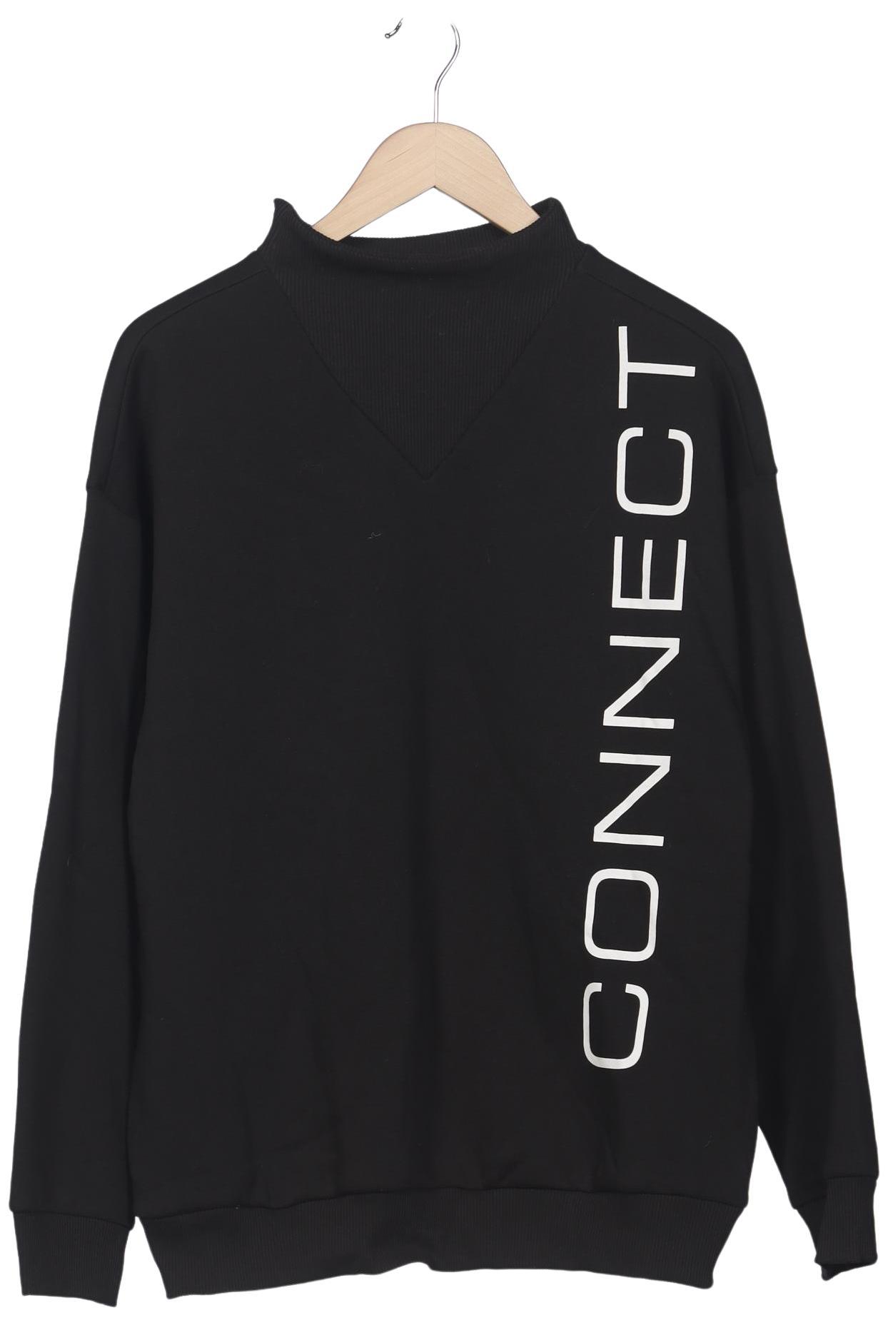 

French Connection Damen Sweatshirt, schwarz, Gr. 44