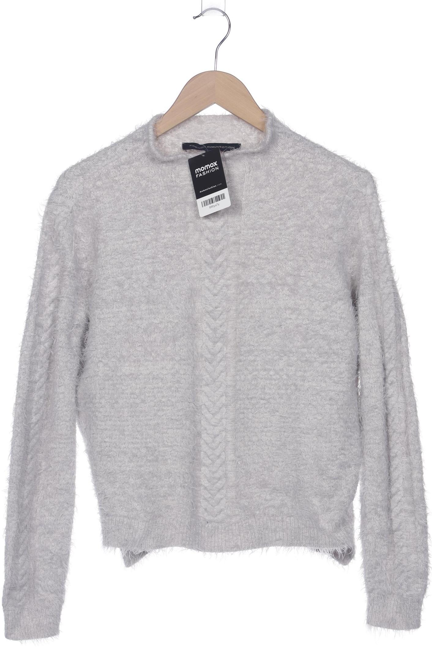 

French Connection Damen Pullover, grau, Gr. 38