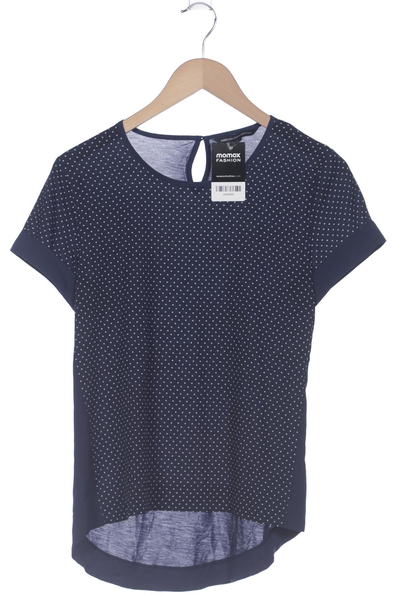 

French Connection Damen T-Shirt, marineblau, Gr. 36