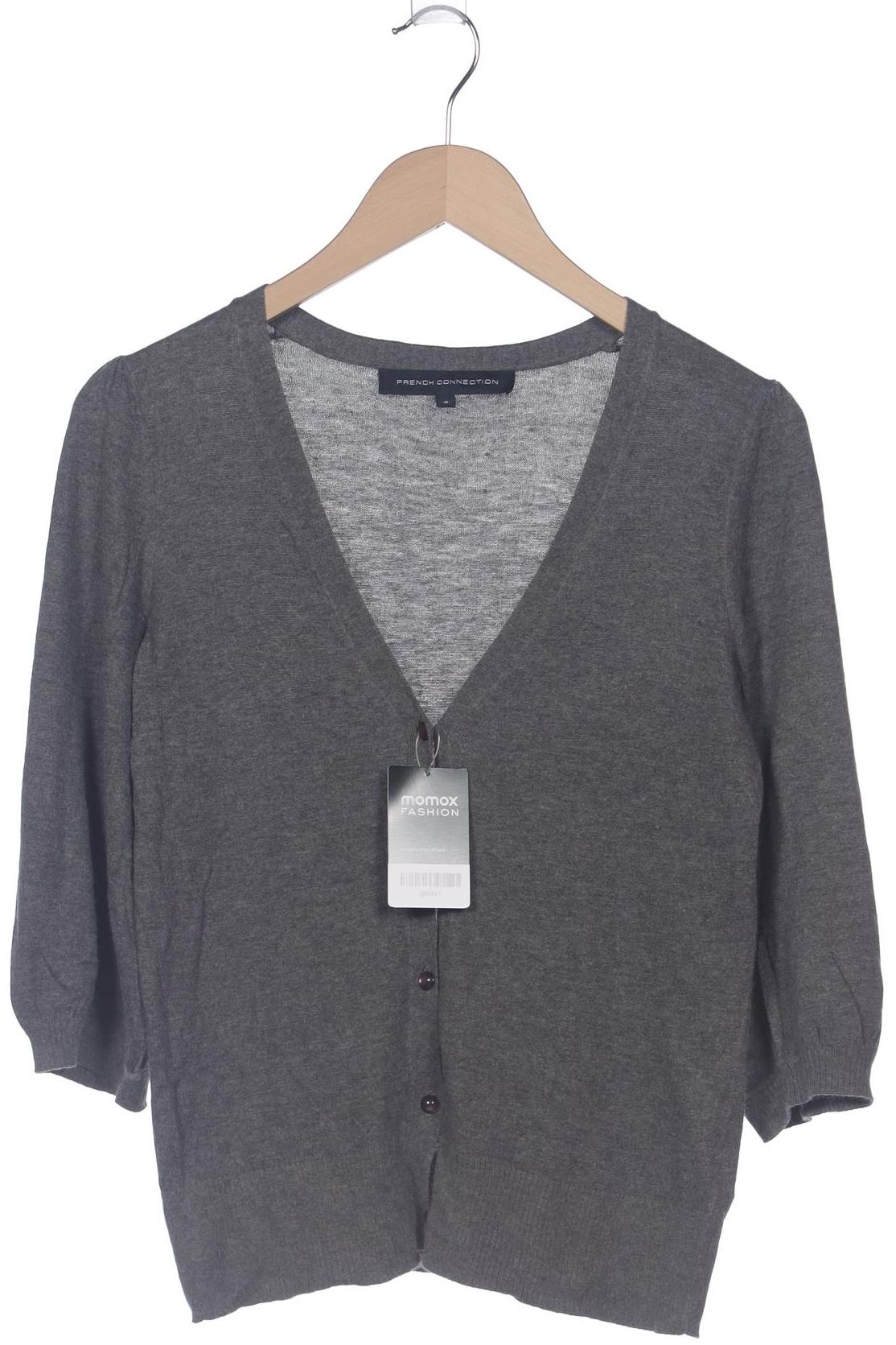 

French Connection Damen Strickjacke, grau, Gr. 36