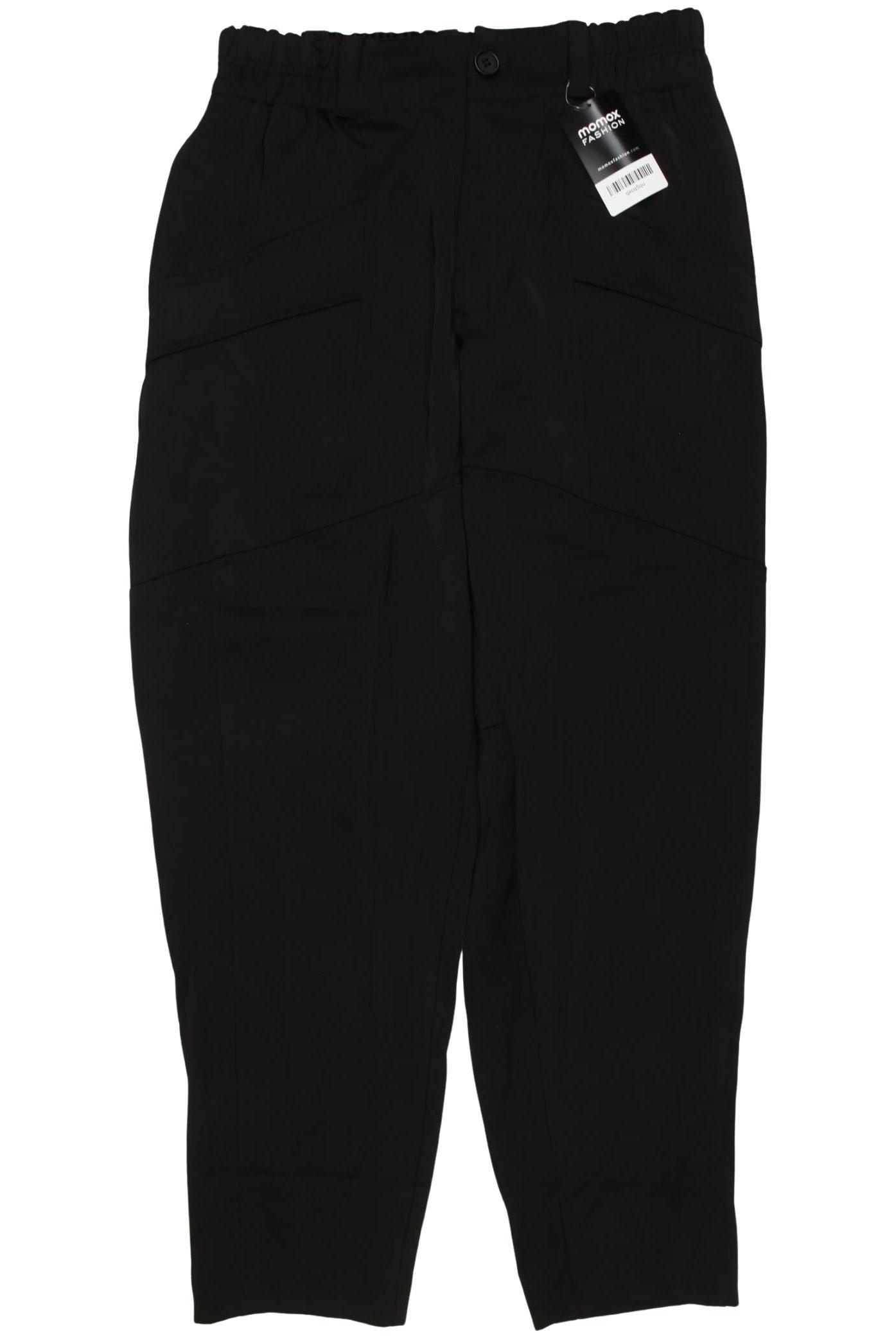 

French Connection Damen Stoffhose, schwarz, Gr. 0