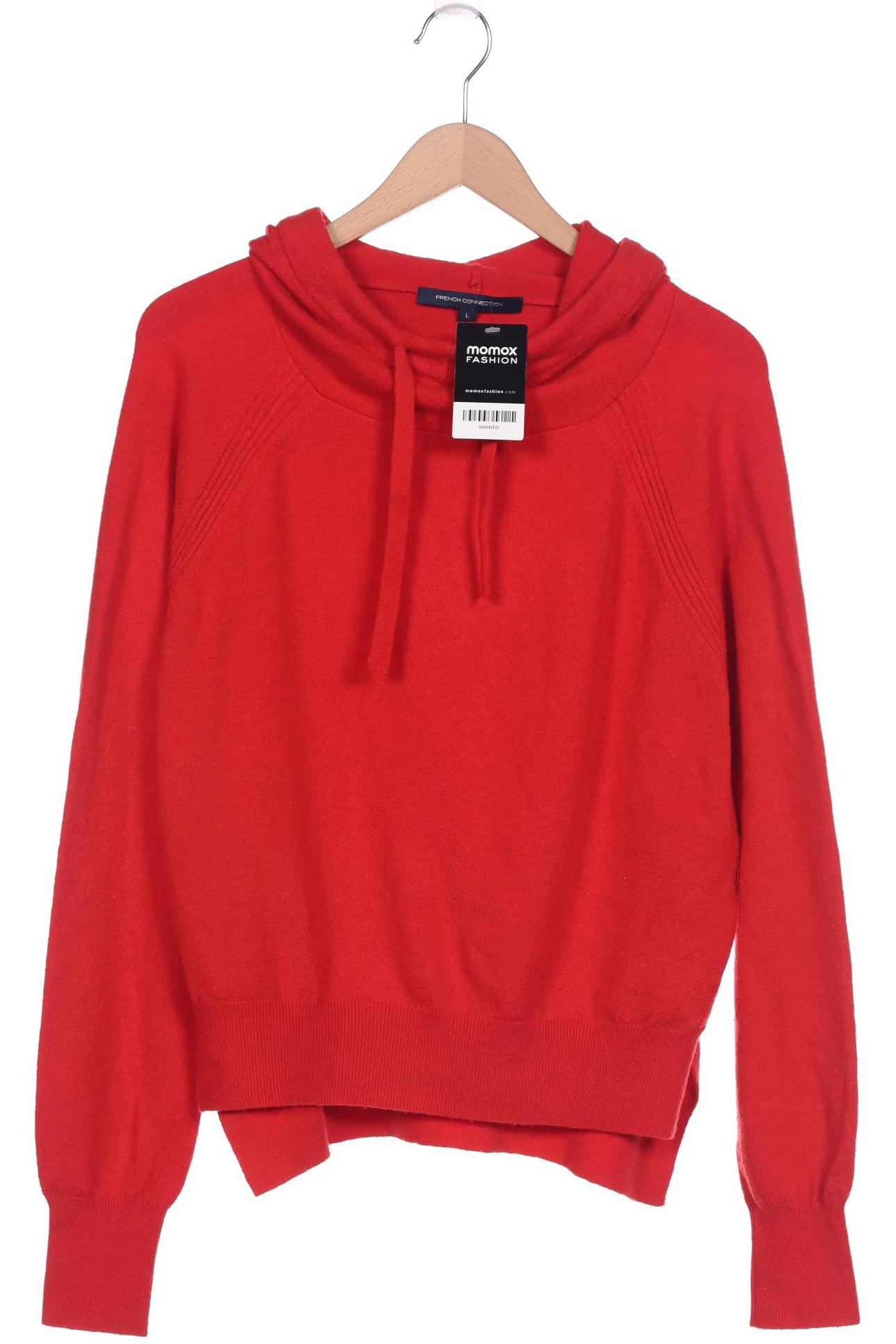 

French Connection Damen Kapuzenpullover, rot, Gr. 42