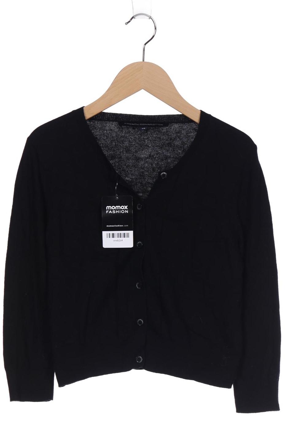 

French Connection Damen Strickjacke, schwarz