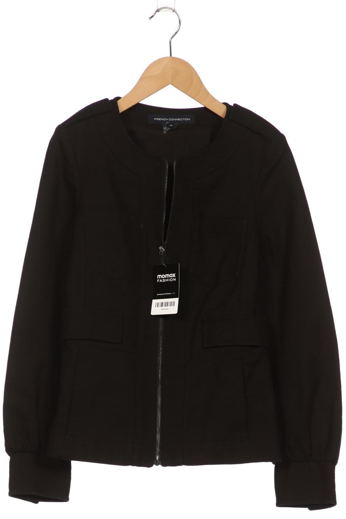 

French Connection Damen Jacke, schwarz, Gr. 6
