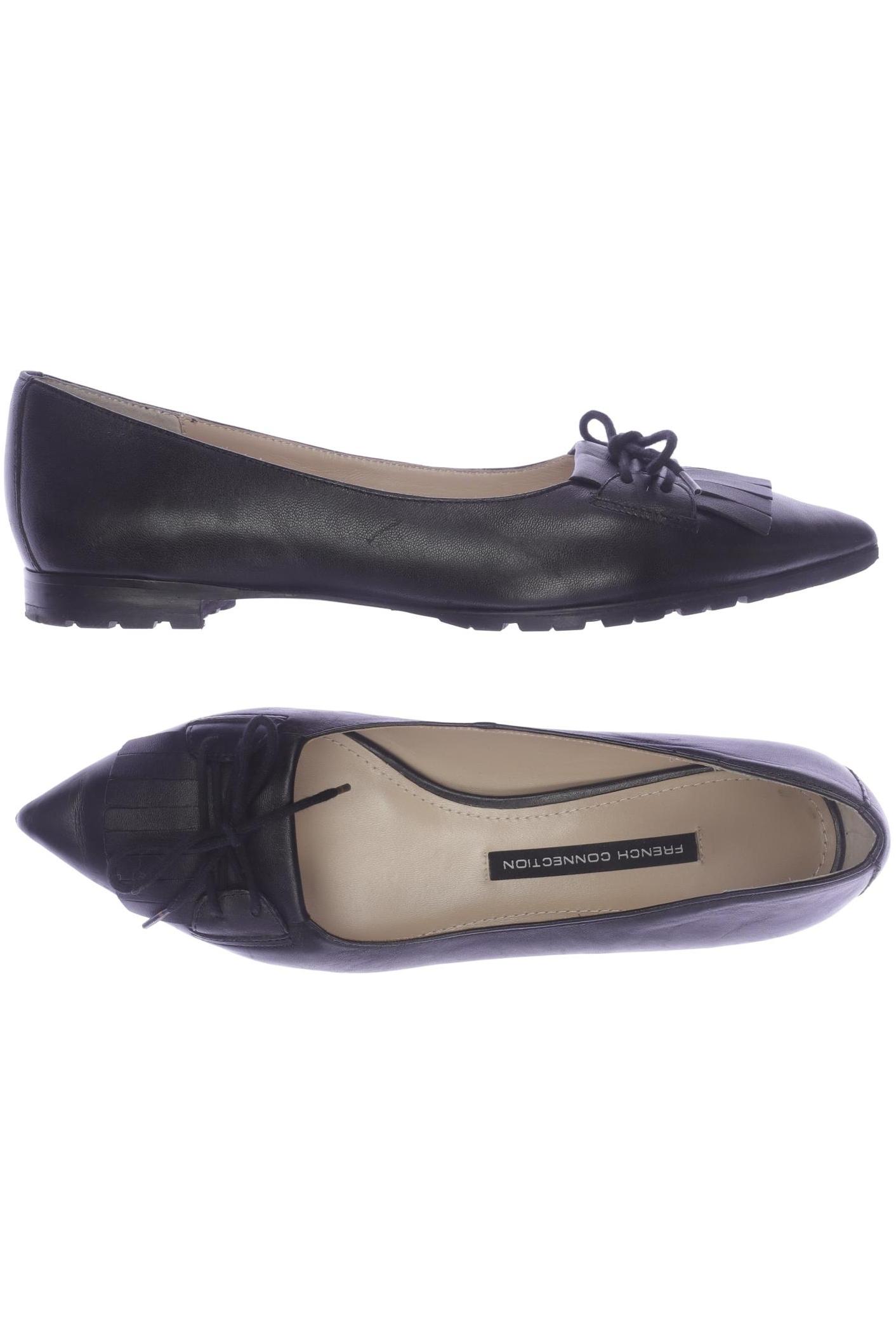 

French Connection Damen Ballerinas, schwarz, Gr. 39
