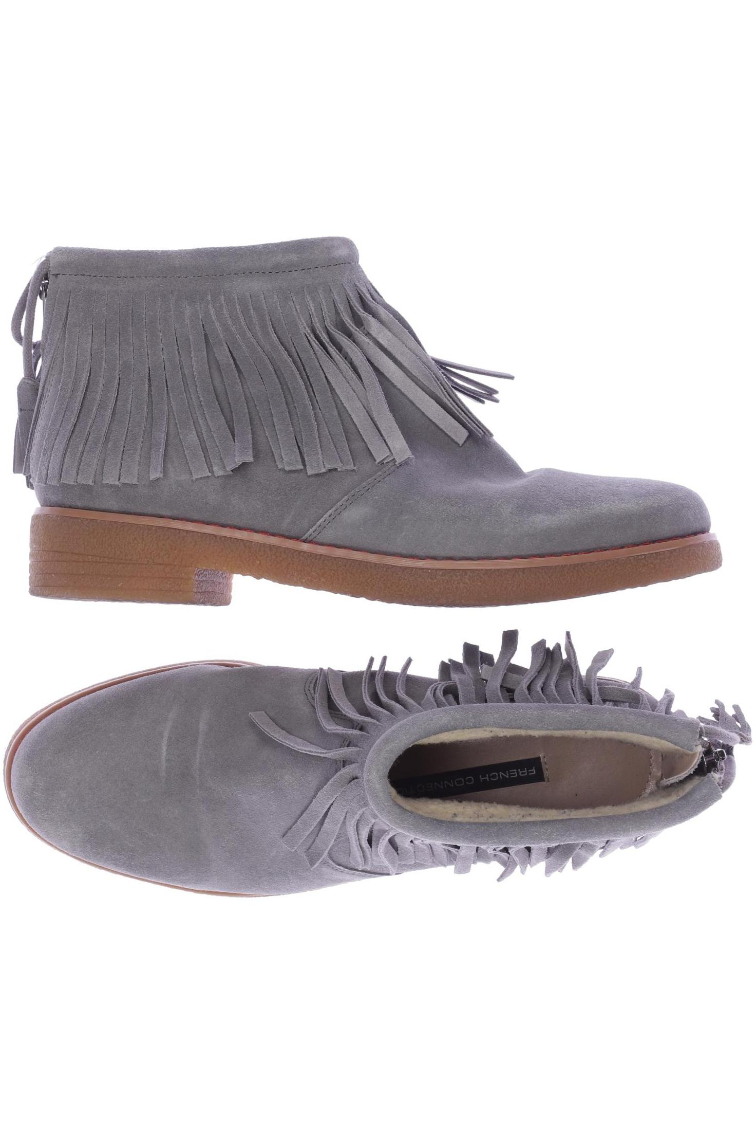 

French Connection Damen Stiefelette, grau, Gr. 38