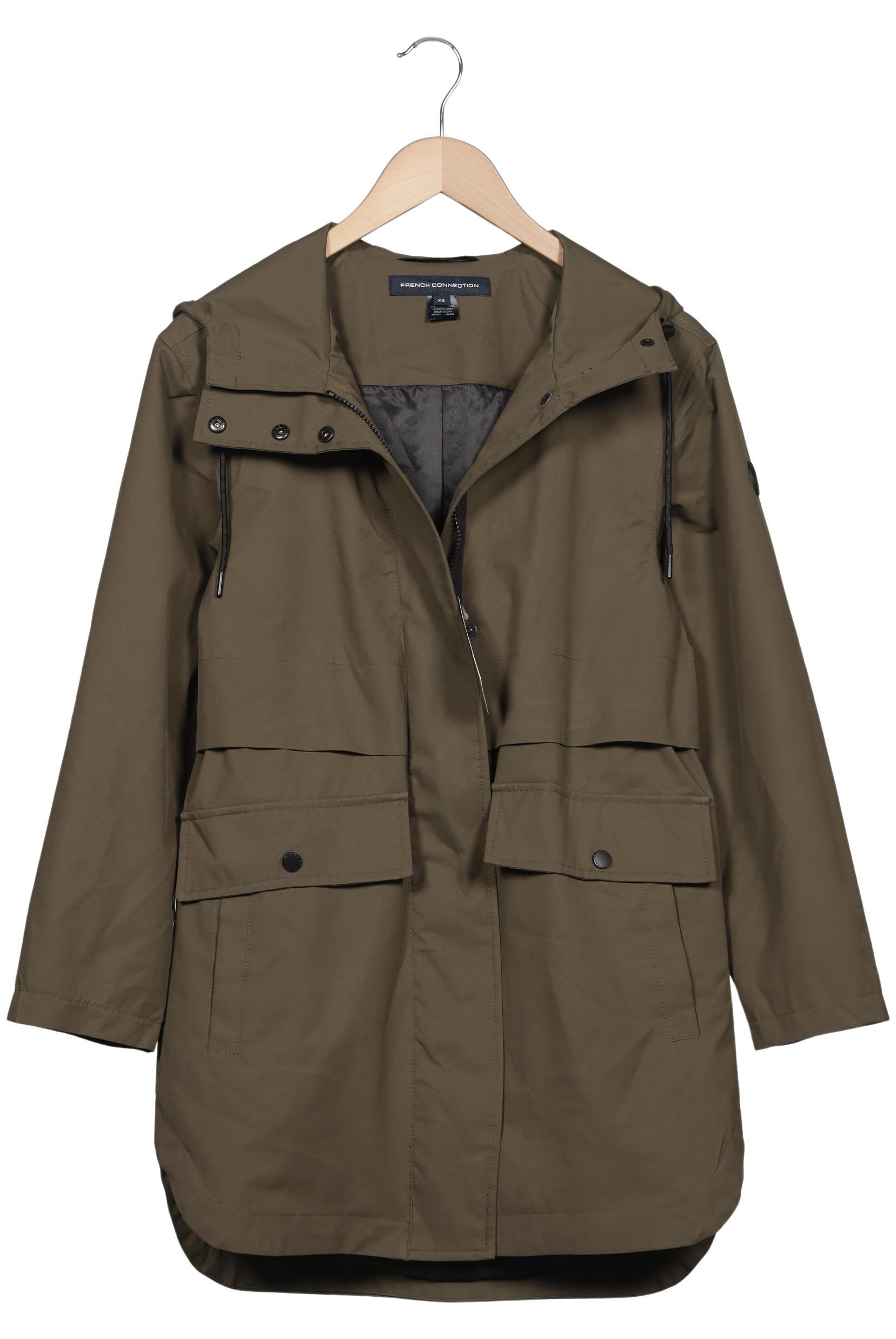 

French Connection Damen Mantel, grün, Gr. 34