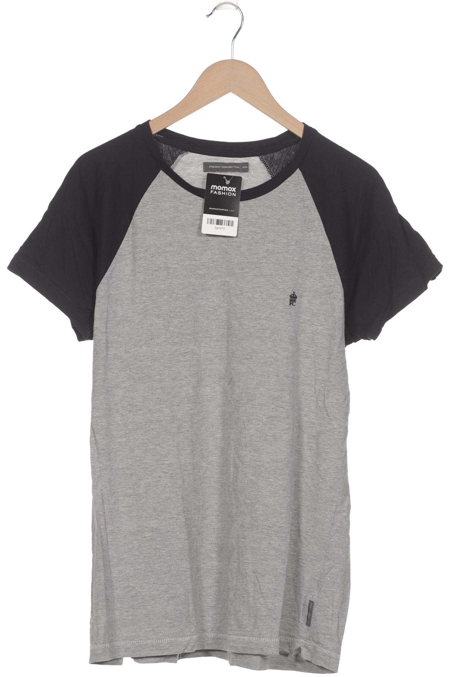 

French Connection Herren T-Shirt, grau, Gr. 56