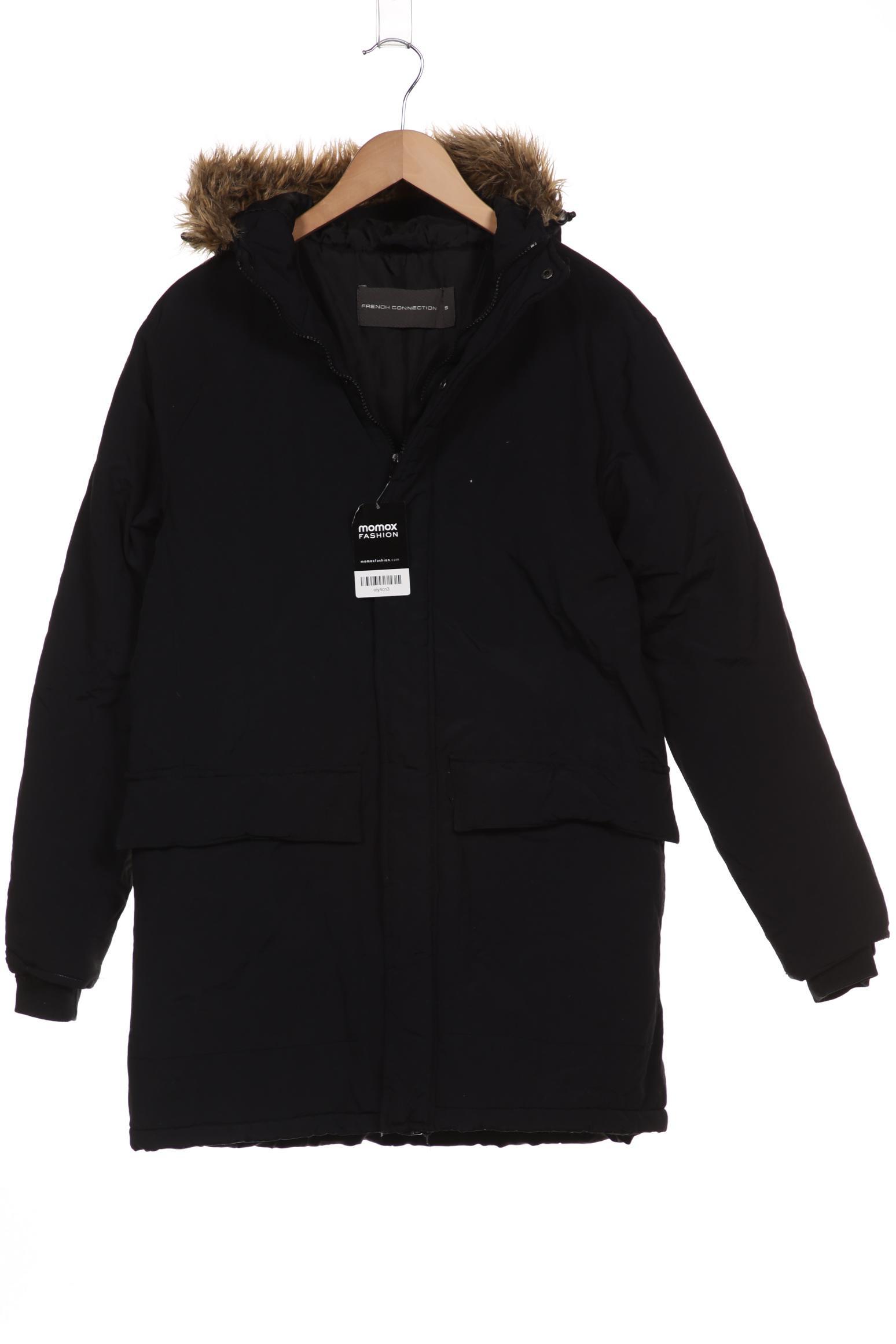 

French Connection Herren Mantel, schwarz