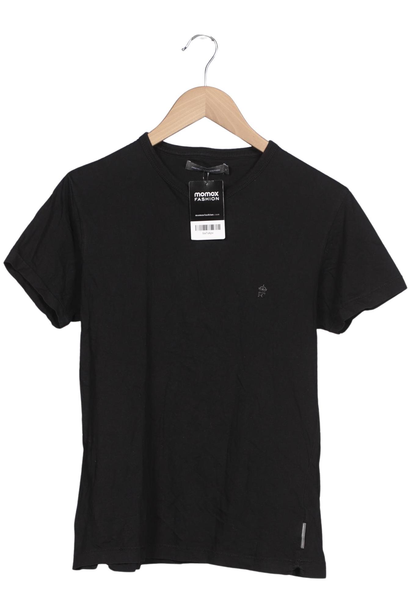 

French Connection Herren T-Shirt, schwarz, Gr. 46