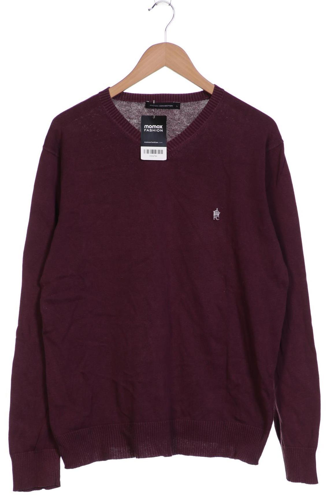 

French Connection Herren Pullover, bordeaux
