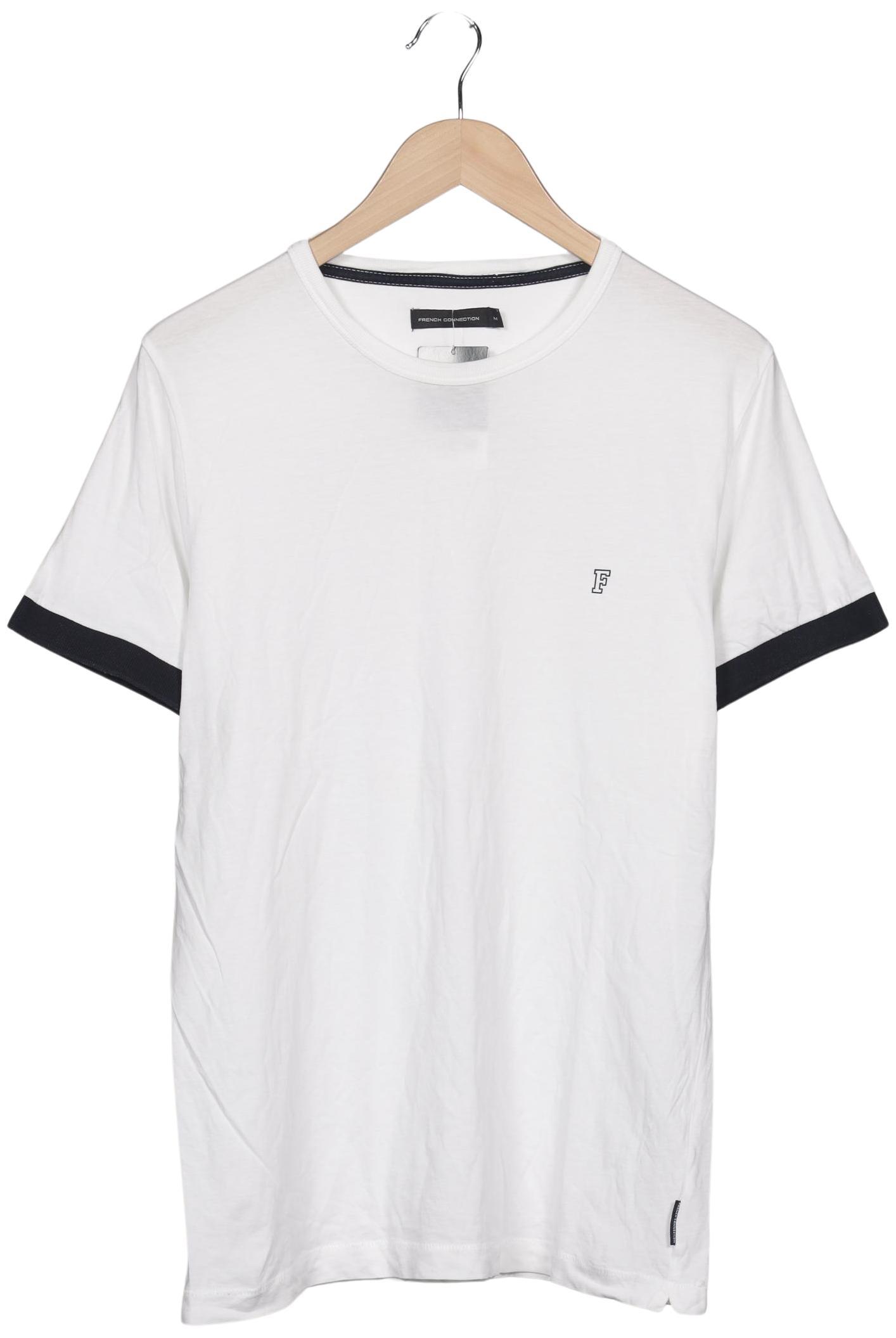 

French Connection Herren T-Shirt, weiß, Gr. 48