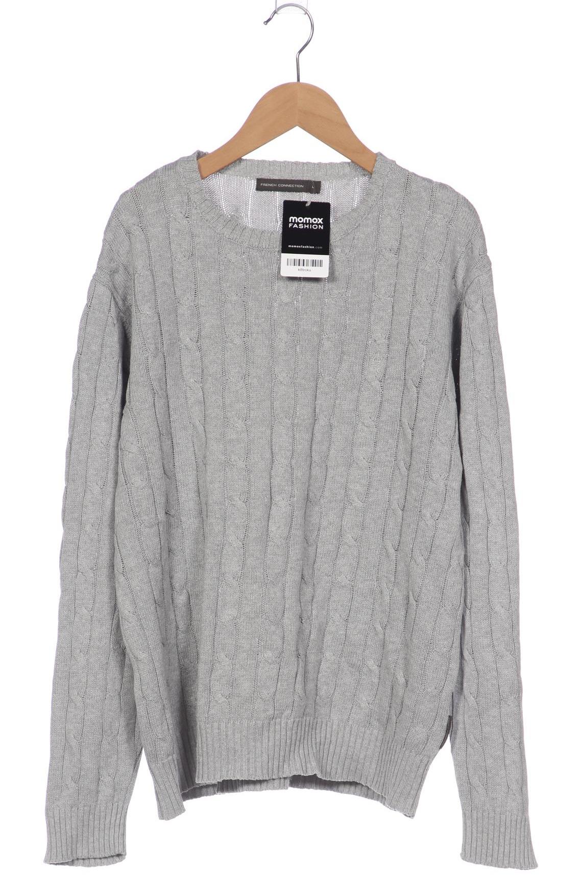 

French Connection Herren Pullover, grau, Gr. 52