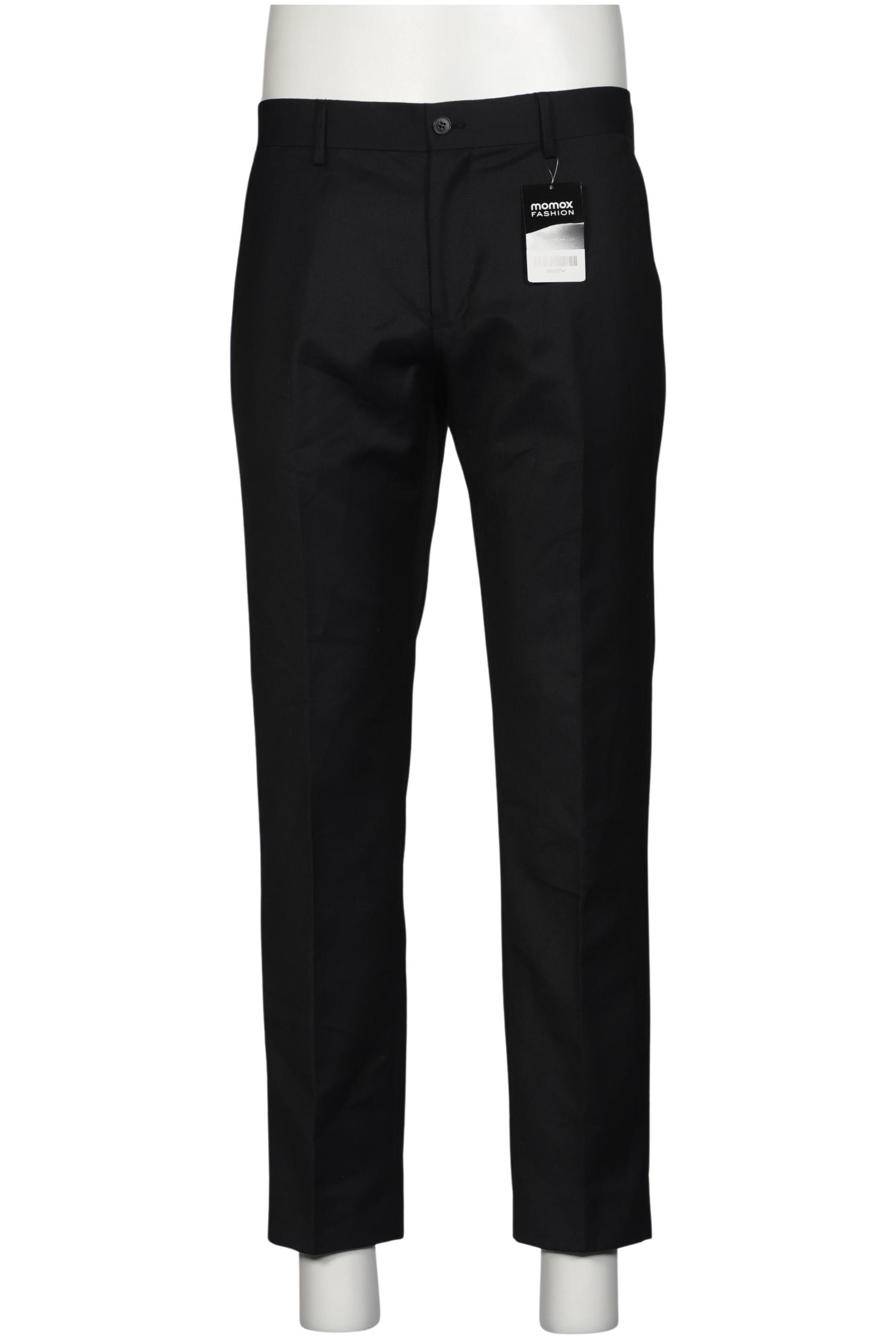 

French Connection Herren Stoffhose, schwarz, Gr. 34