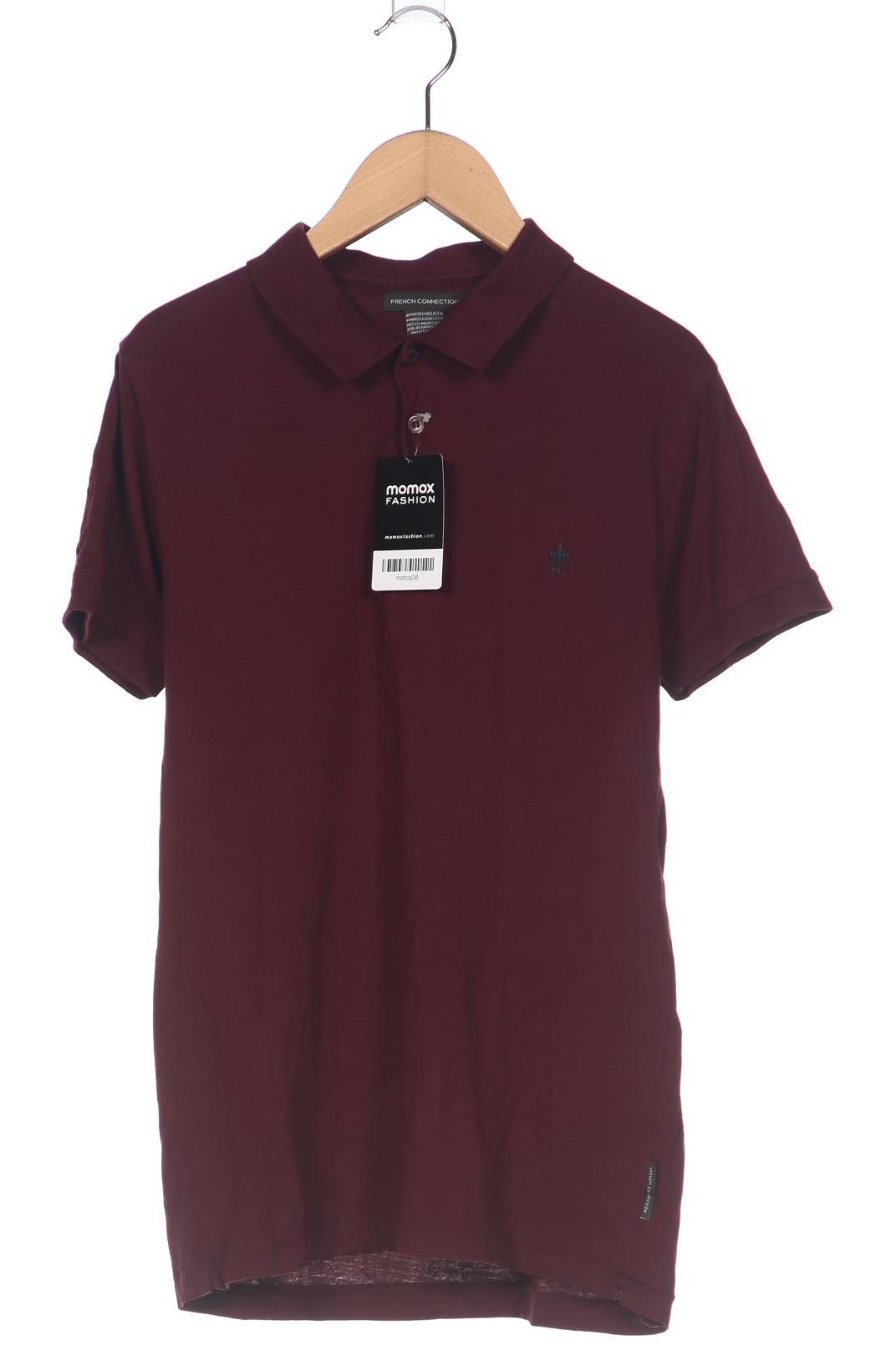 

French Connection Herren Poloshirt, bordeaux, Gr. 46