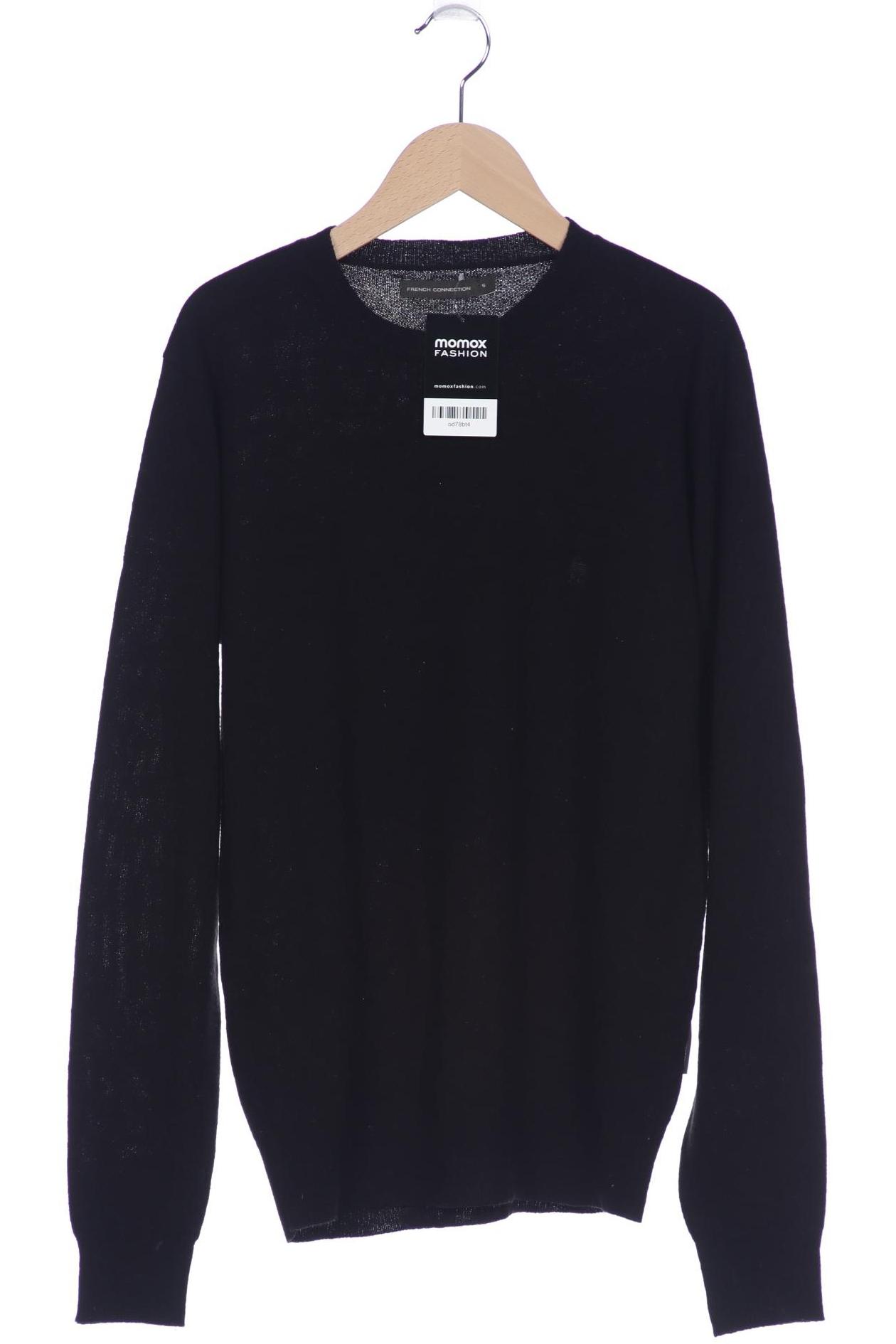 

French Connection Herren Pullover, schwarz, Gr. 46