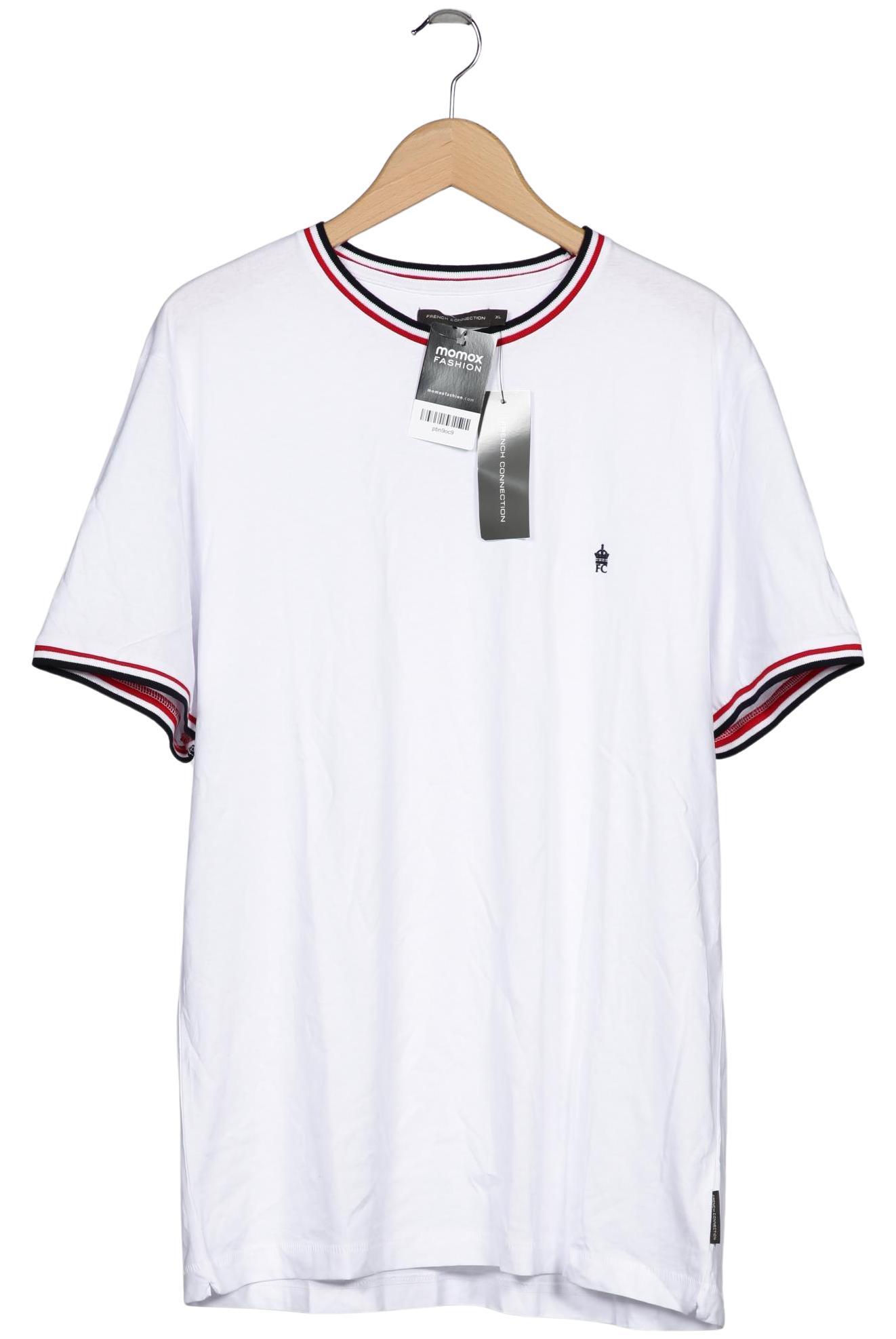 

French Connection Herren T-Shirt, weiß, Gr. 54