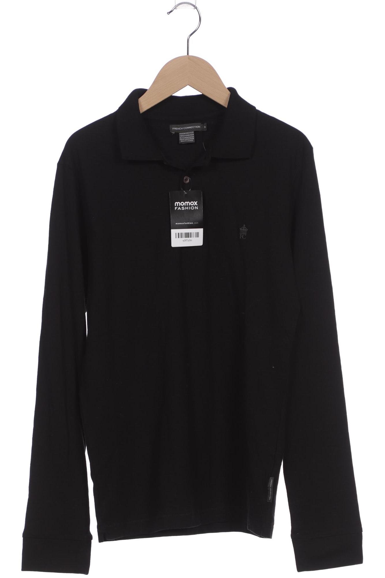 

French Connection Herren Poloshirt, schwarz, Gr. 46