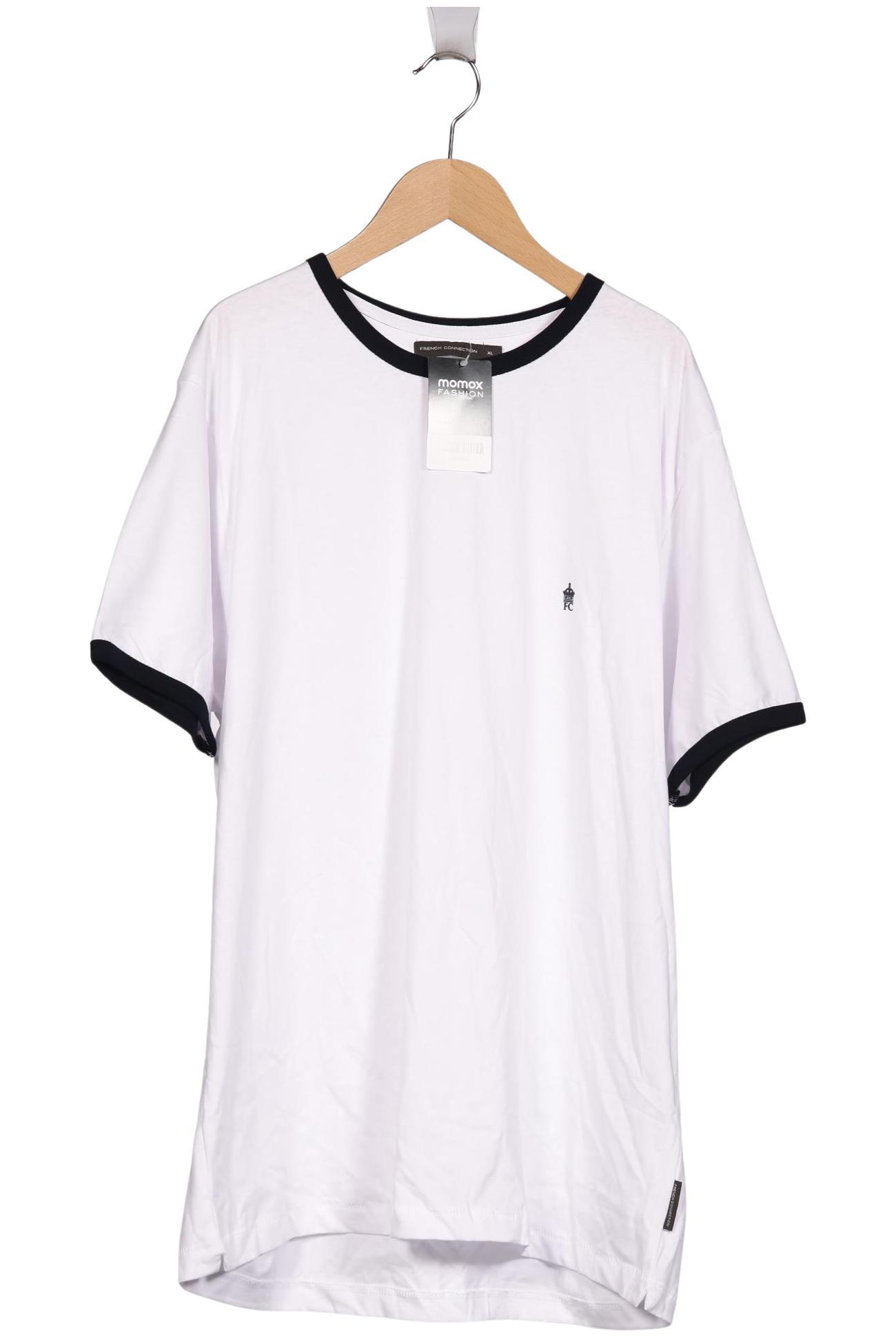

French Connection Herren T-Shirt, weiß, Gr. 54