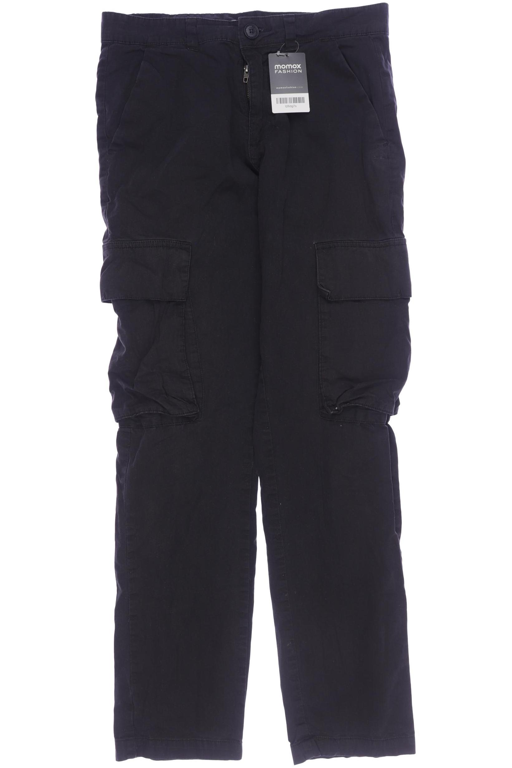 

French Connection Herren Stoffhose, schwarz, Gr. 30