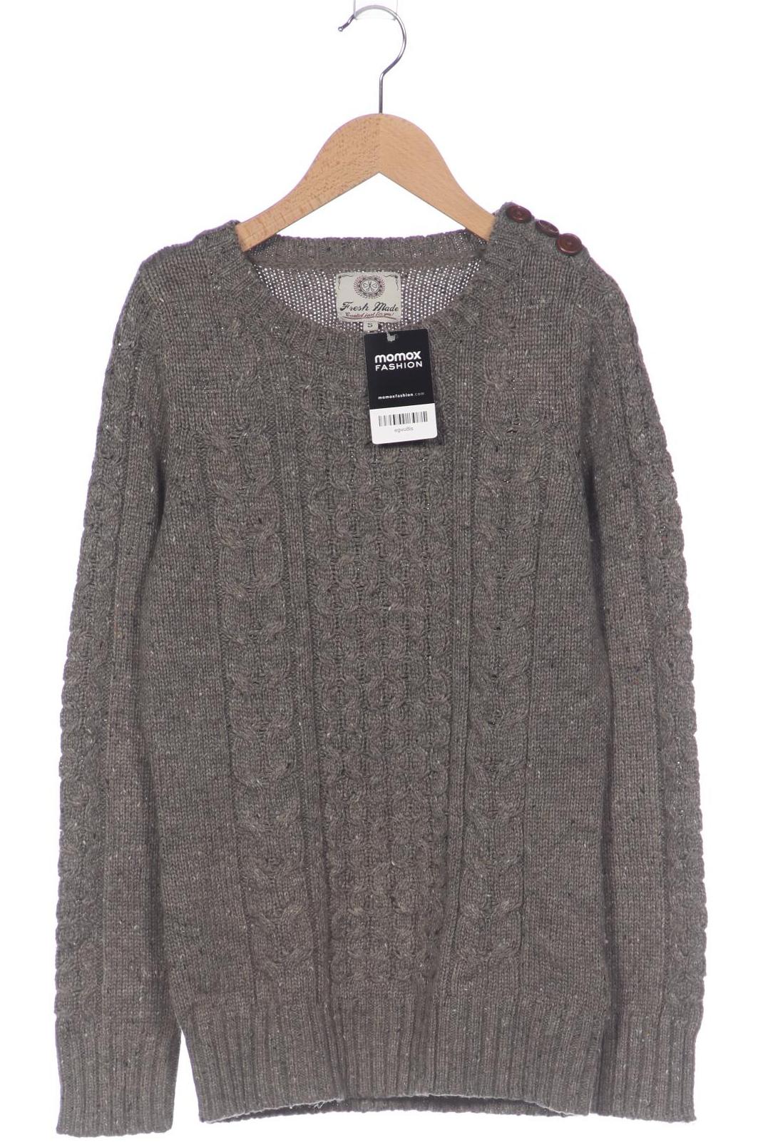 

Fresh Made Damen Pullover, grau, Gr. 36