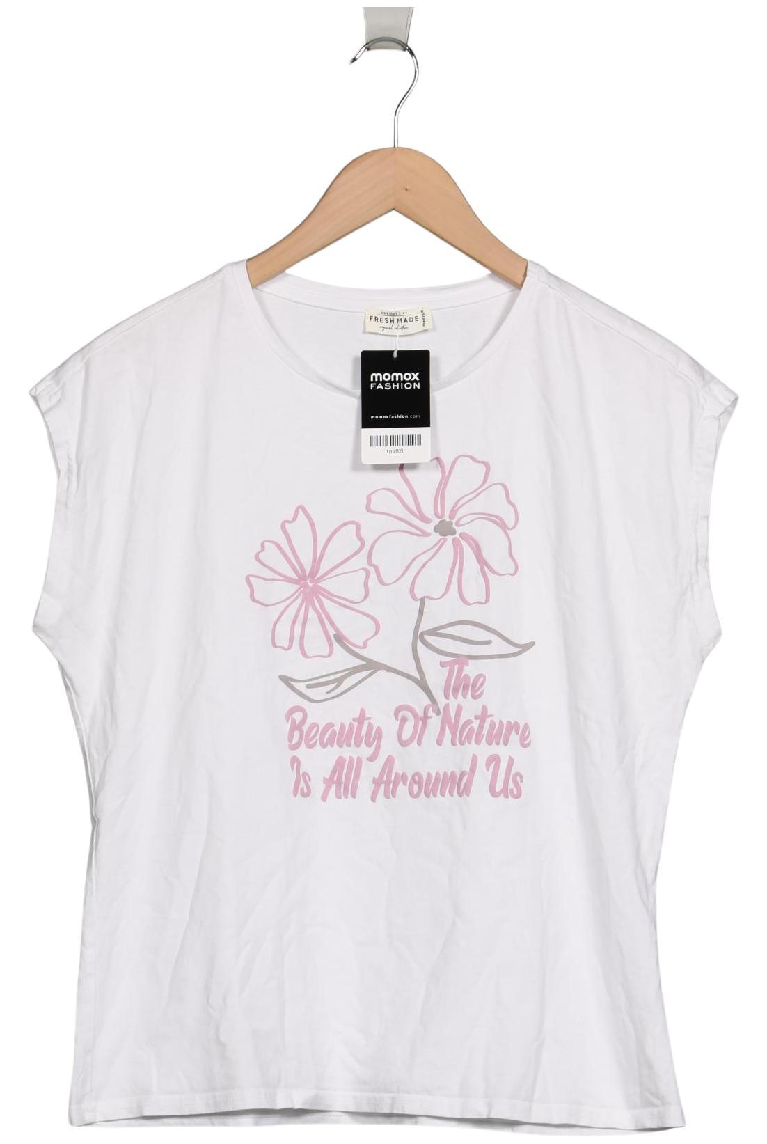 

Fresh Made Damen T-Shirt, weiß, Gr. 44