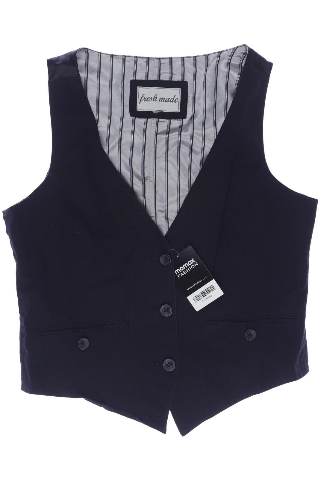

Fresh Made Damen Weste, schwarz, Gr. 38