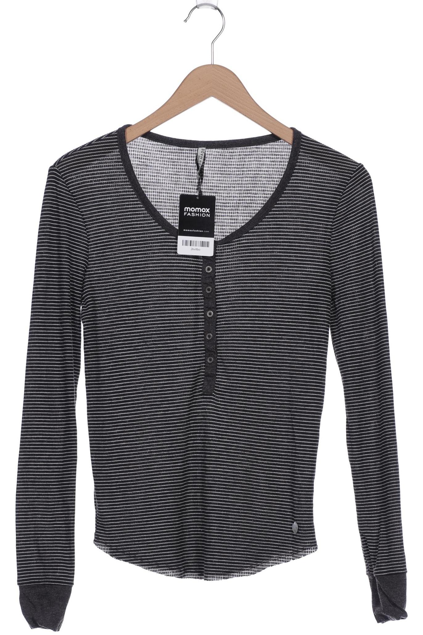 

Fresh Made Damen Langarmshirt, grau