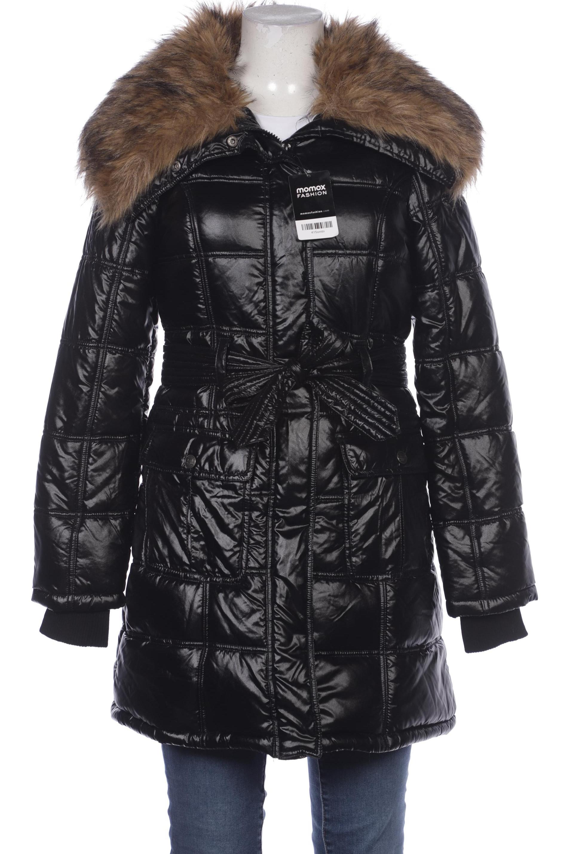 

Fresh Made Damen Mantel, schwarz, Gr. 38