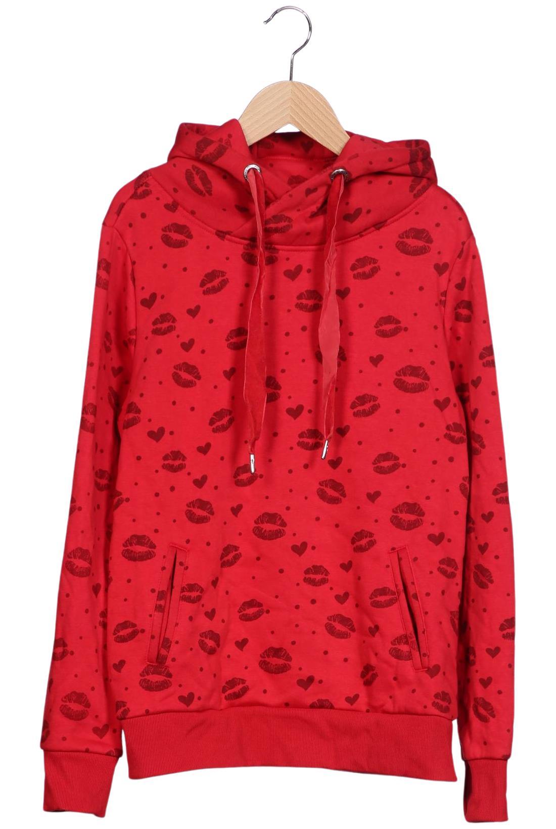 

Fresh Made Damen Kapuzenpullover, rot, Gr. 38