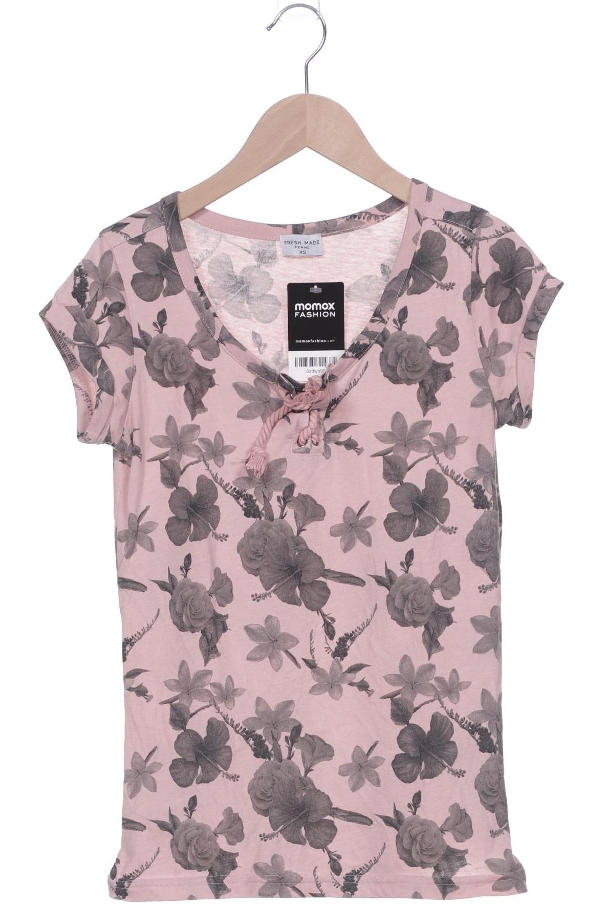 

Fresh Made Damen T-Shirt, pink, Gr. 34