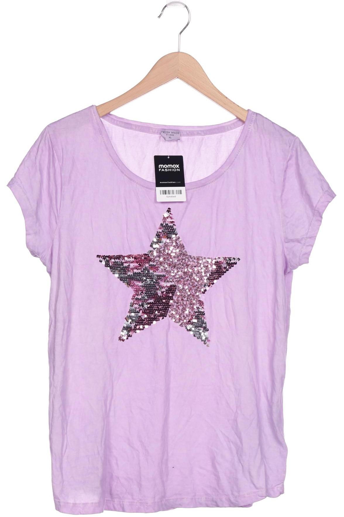 

Fresh Made Damen T-Shirt, flieder, Gr. 44