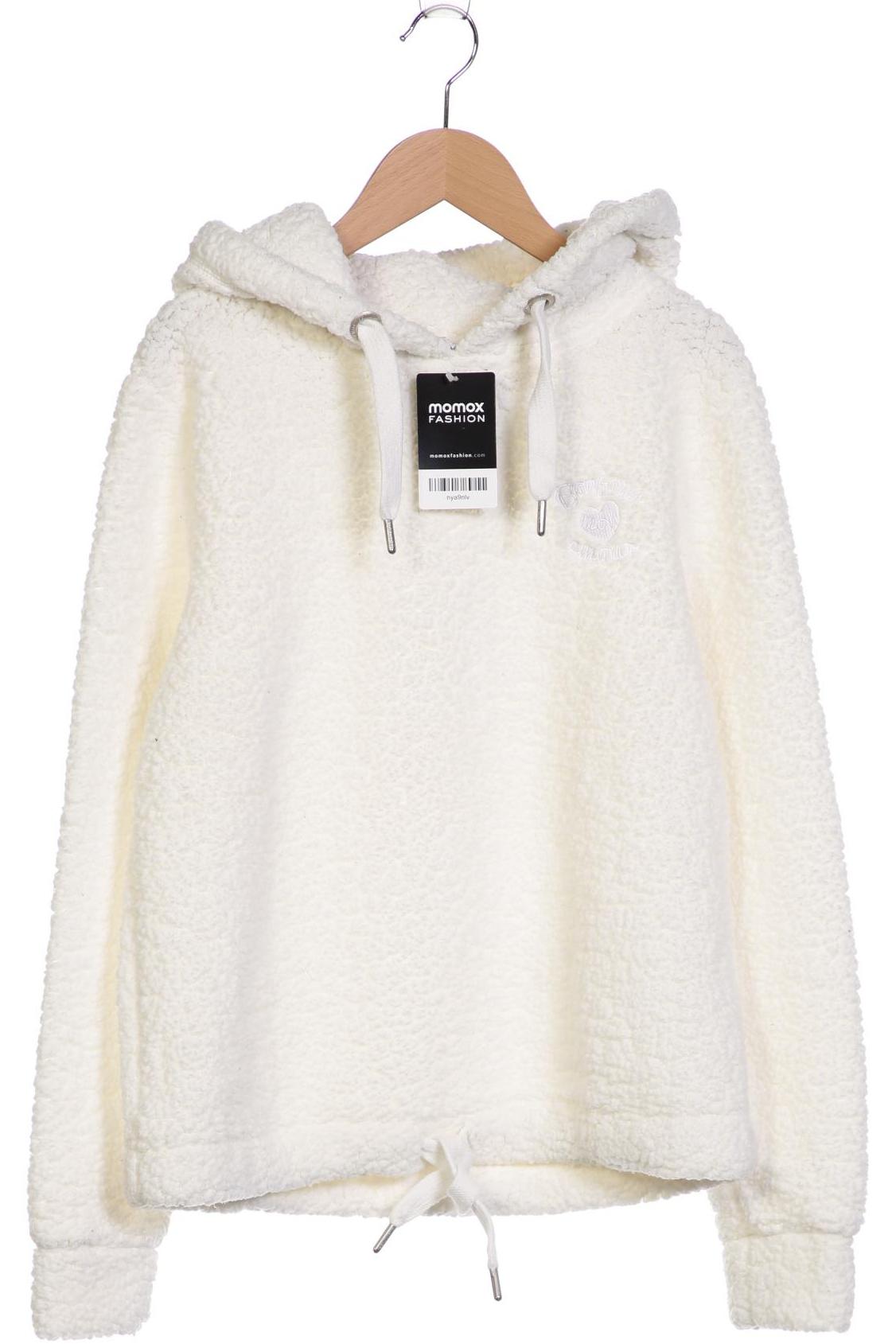 

Fresh Made Damen Kapuzenpullover, weiß