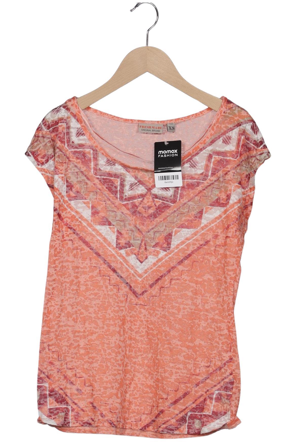 

Fresh Made Damen T-Shirt, orange, Gr. 34