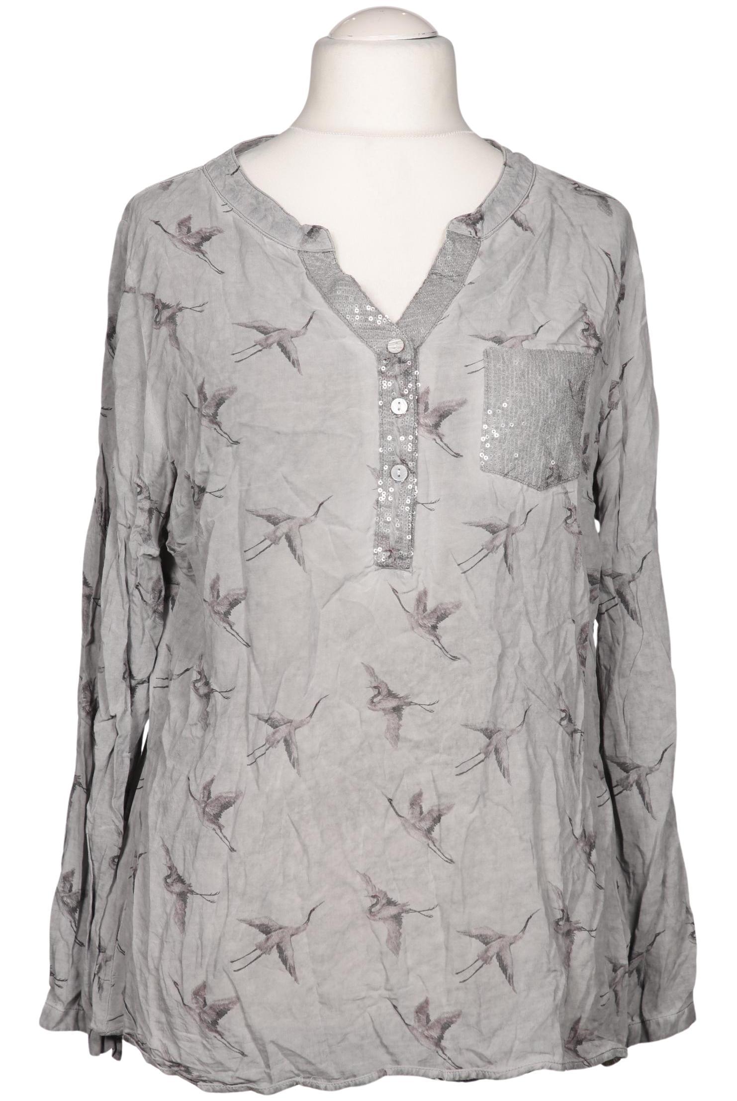 

Fresh Made Damen Bluse, grau, Gr. 42