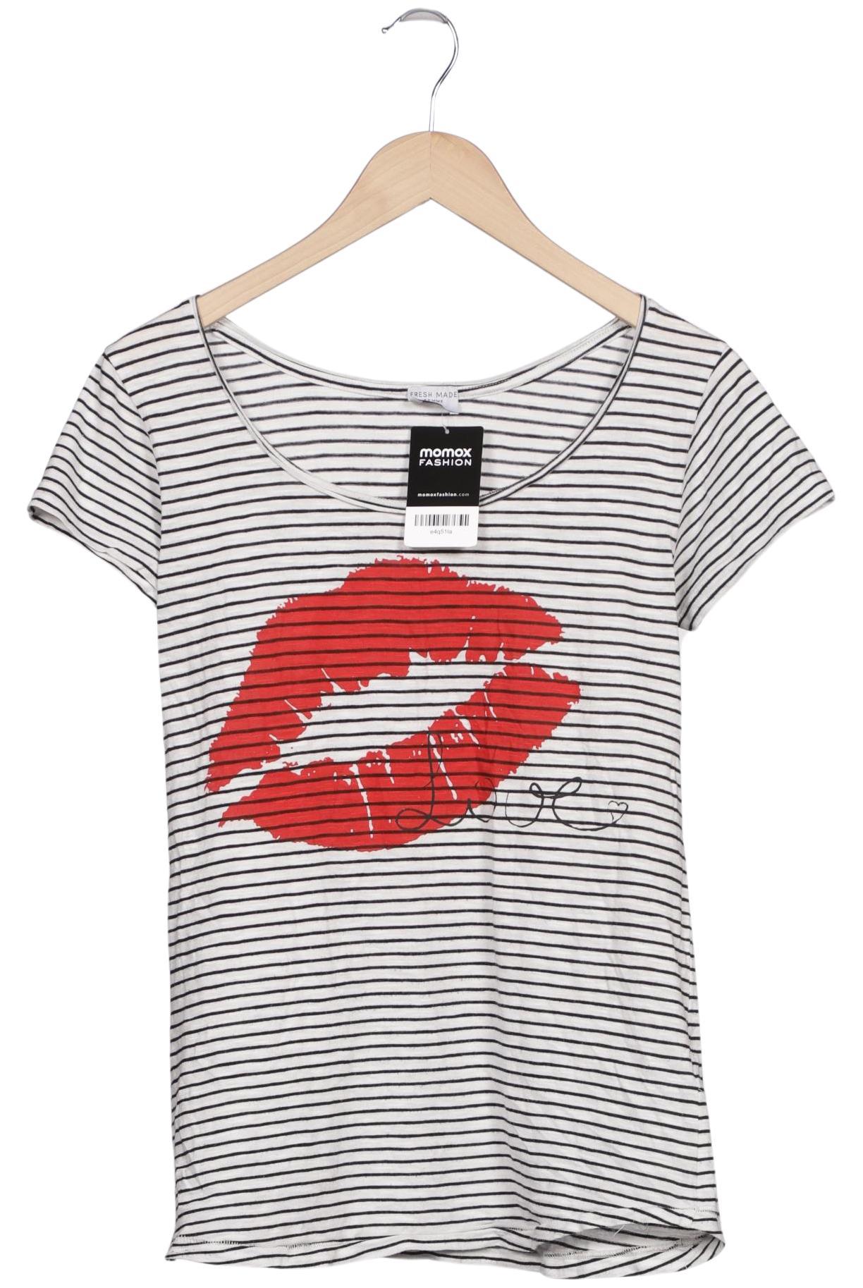 

Fresh Made Damen T-Shirt, weiß, Gr. 38