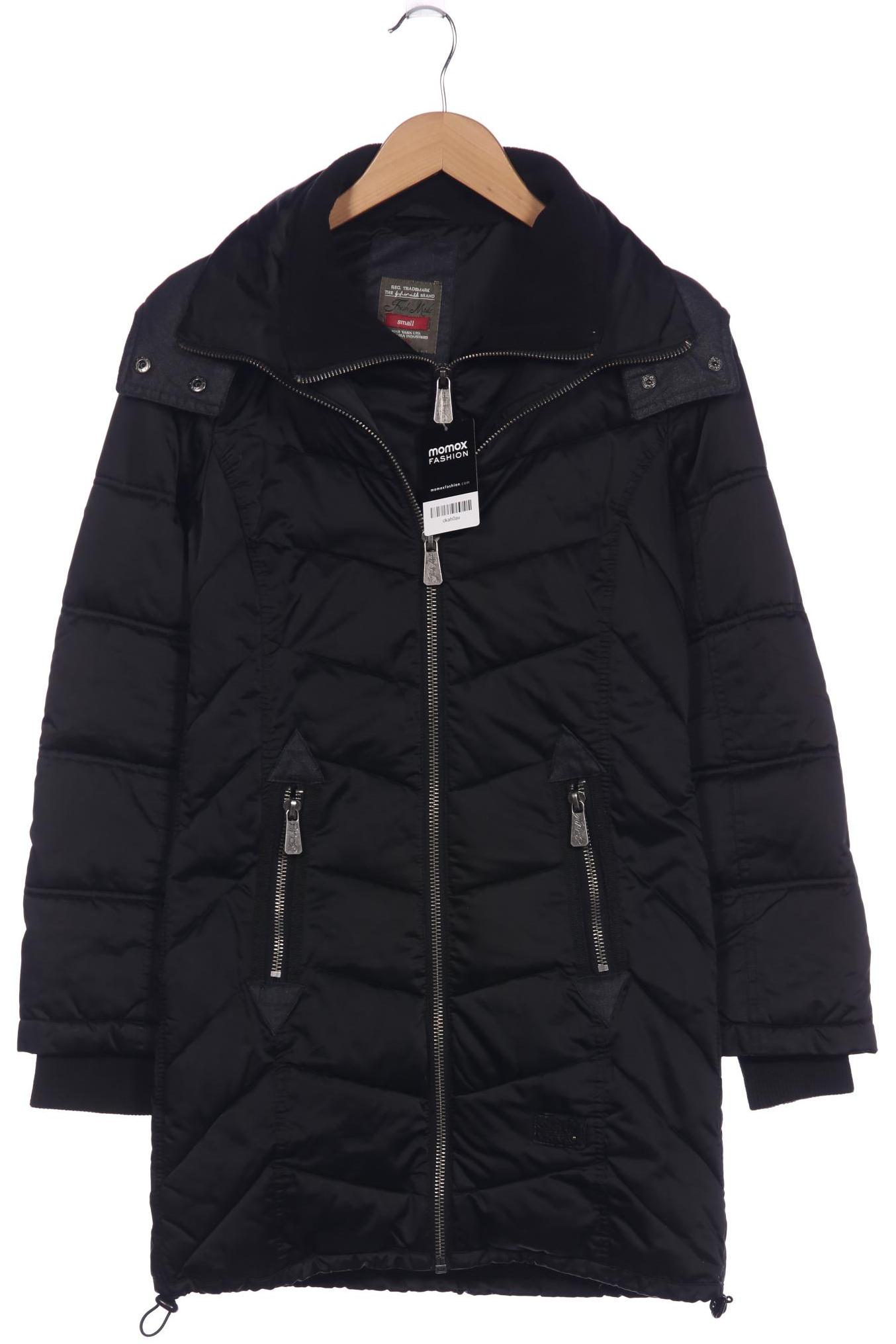 

Fresh Made Damen Mantel, schwarz, Gr. 36