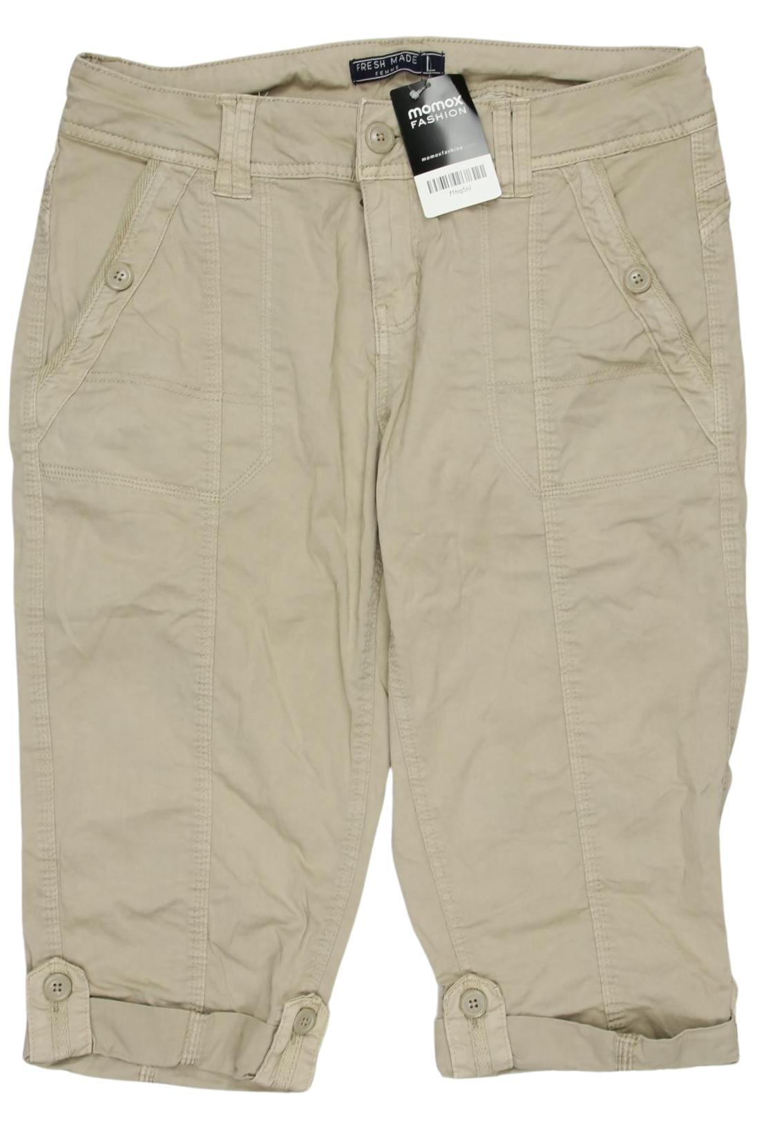 

Fresh Made Damen Stoffhose, beige, Gr. 0