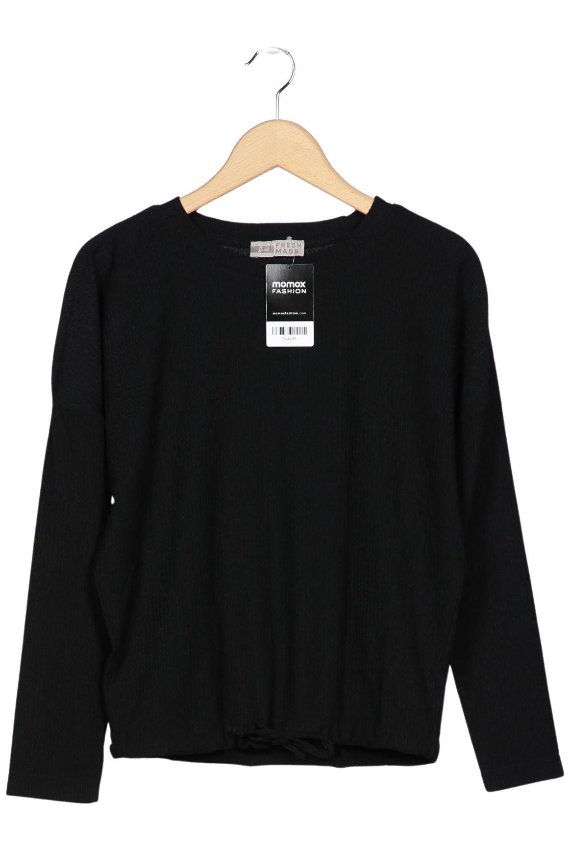 

Fresh Made Damen Langarmshirt, schwarz, Gr. 36
