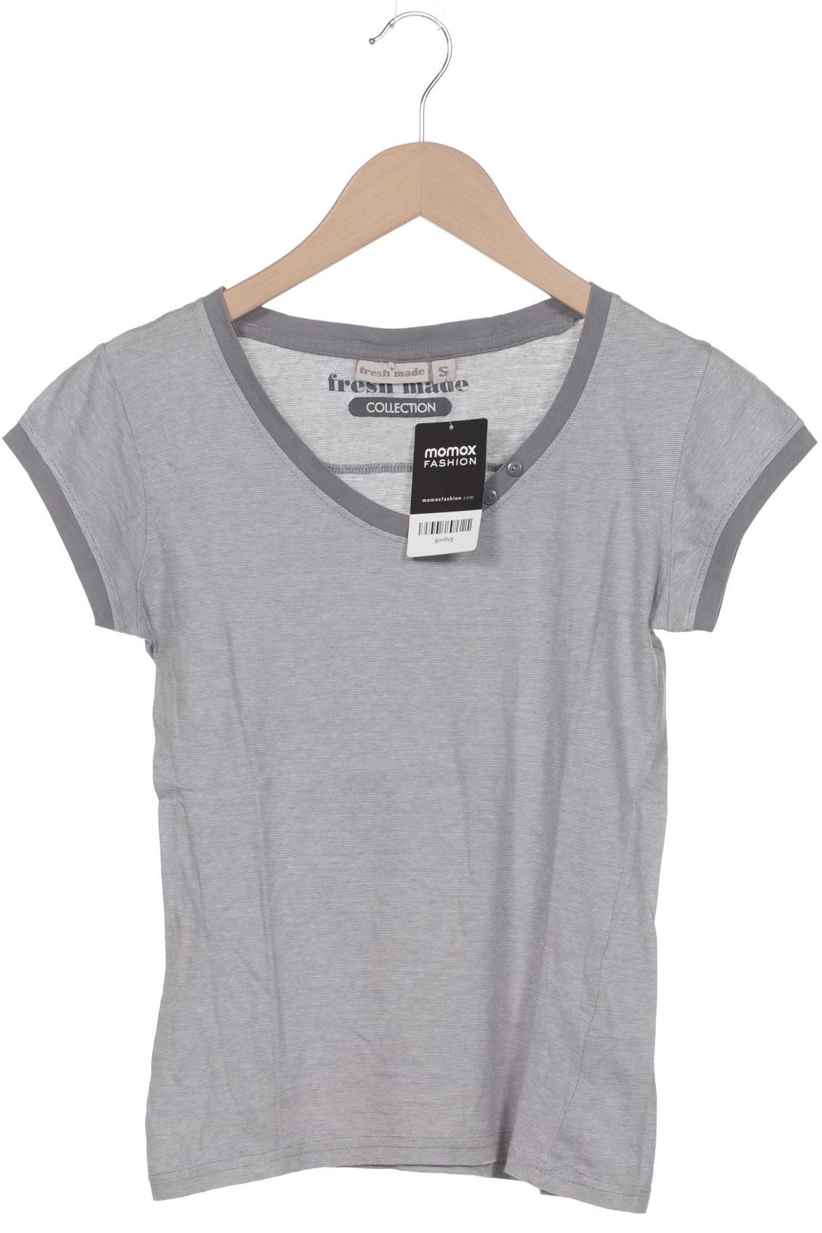 

Fresh Made Damen T-Shirt, grau, Gr. 36