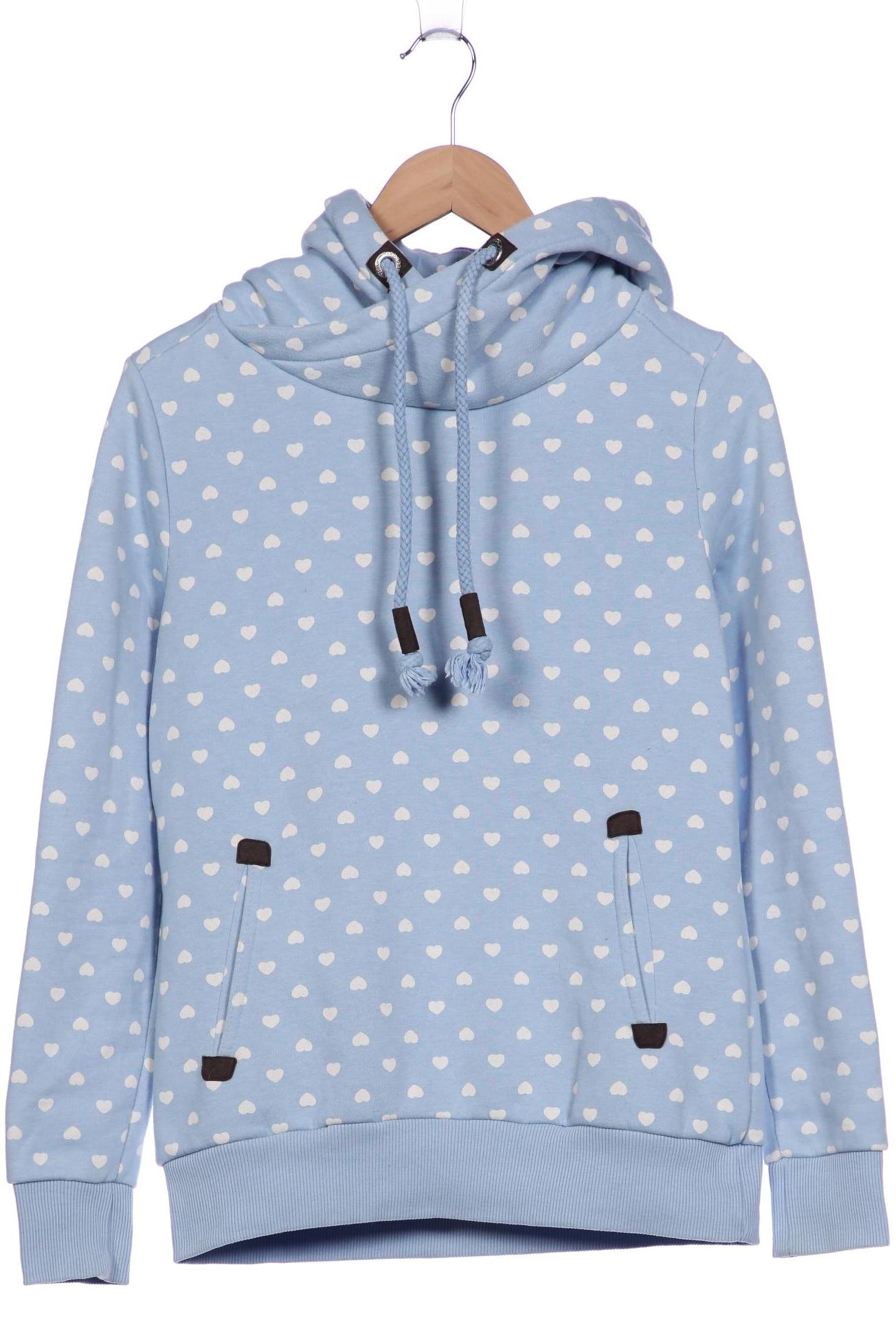 Thumbnail - Fresh Made Damen Kapuzenpullover, hellblau, Gr. 42