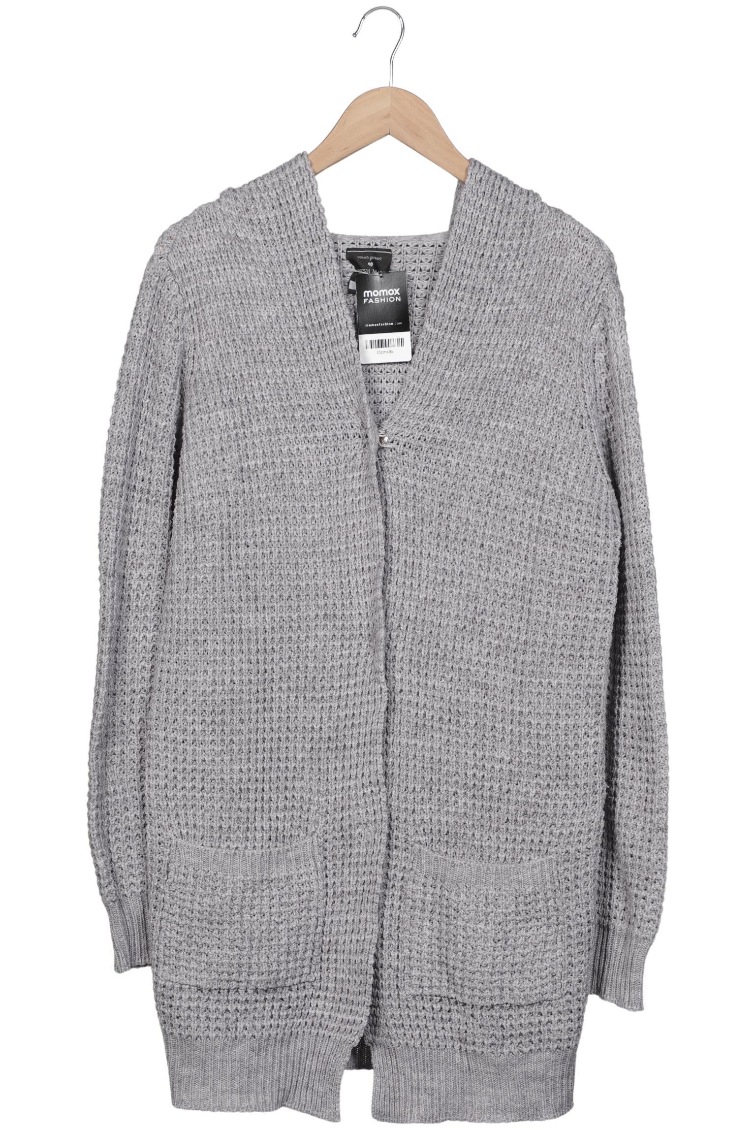 

Fresh Made Damen Strickjacke, grau, Gr. 38