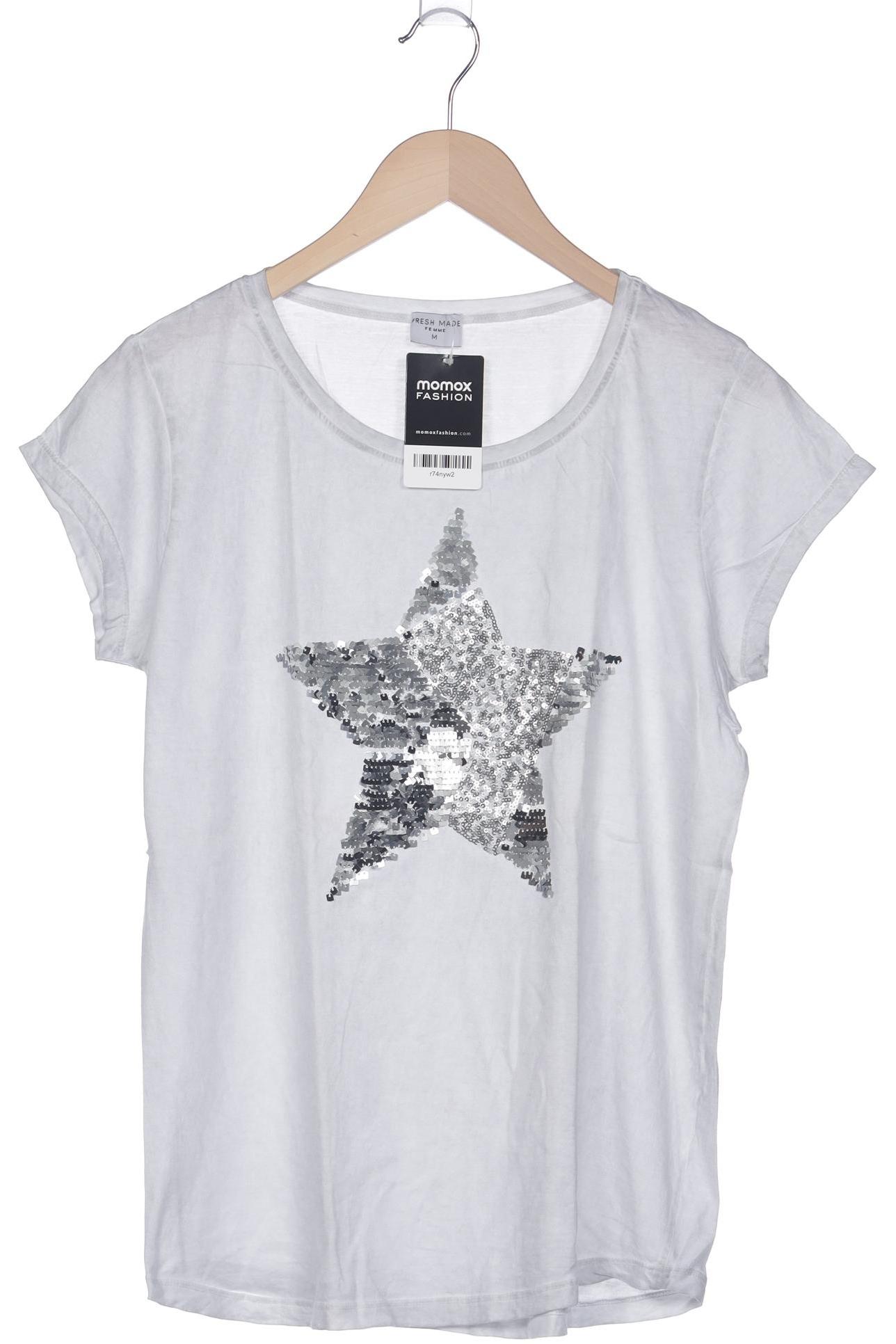 

Fresh Made Damen T-Shirt, grau, Gr. 38