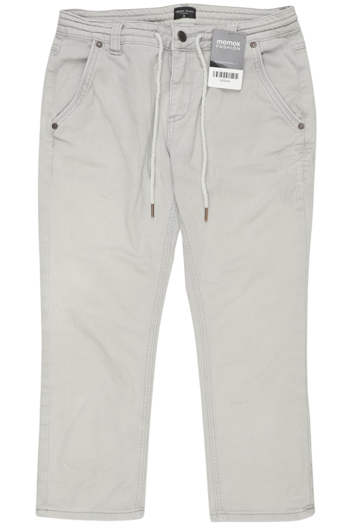 

Fresh Made Damen Stoffhose, grau, Gr. 0