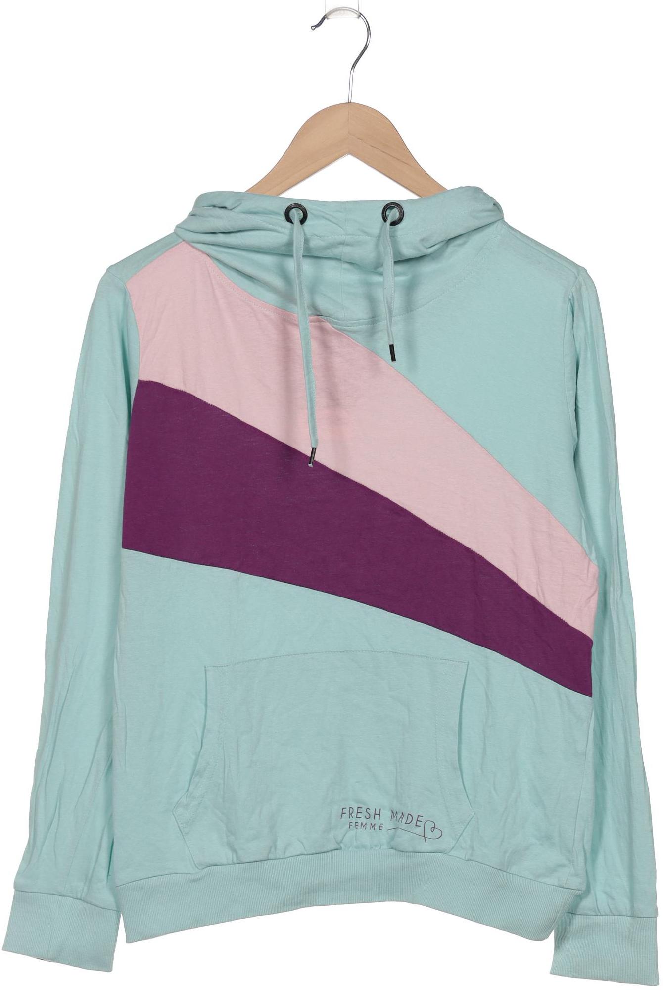 

Fresh Made Damen Kapuzenpullover, hellgrün, Gr. 42