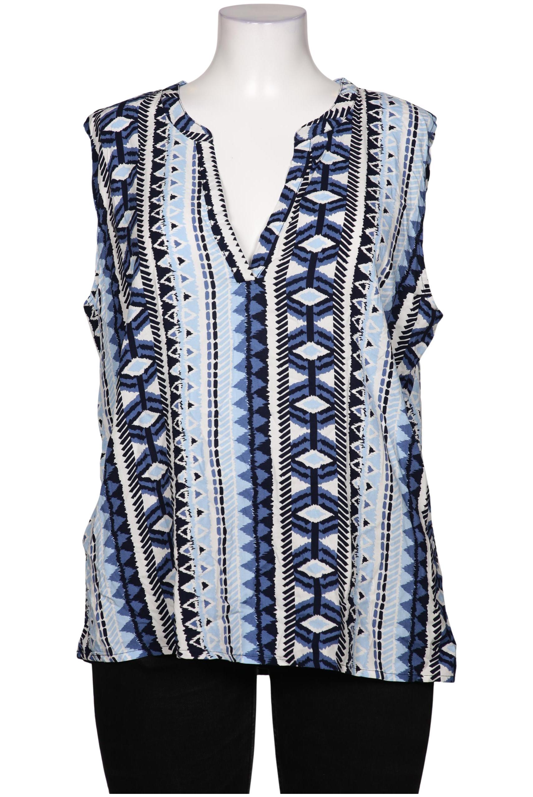 

Fresh Made Damen Bluse, blau, Gr. 46