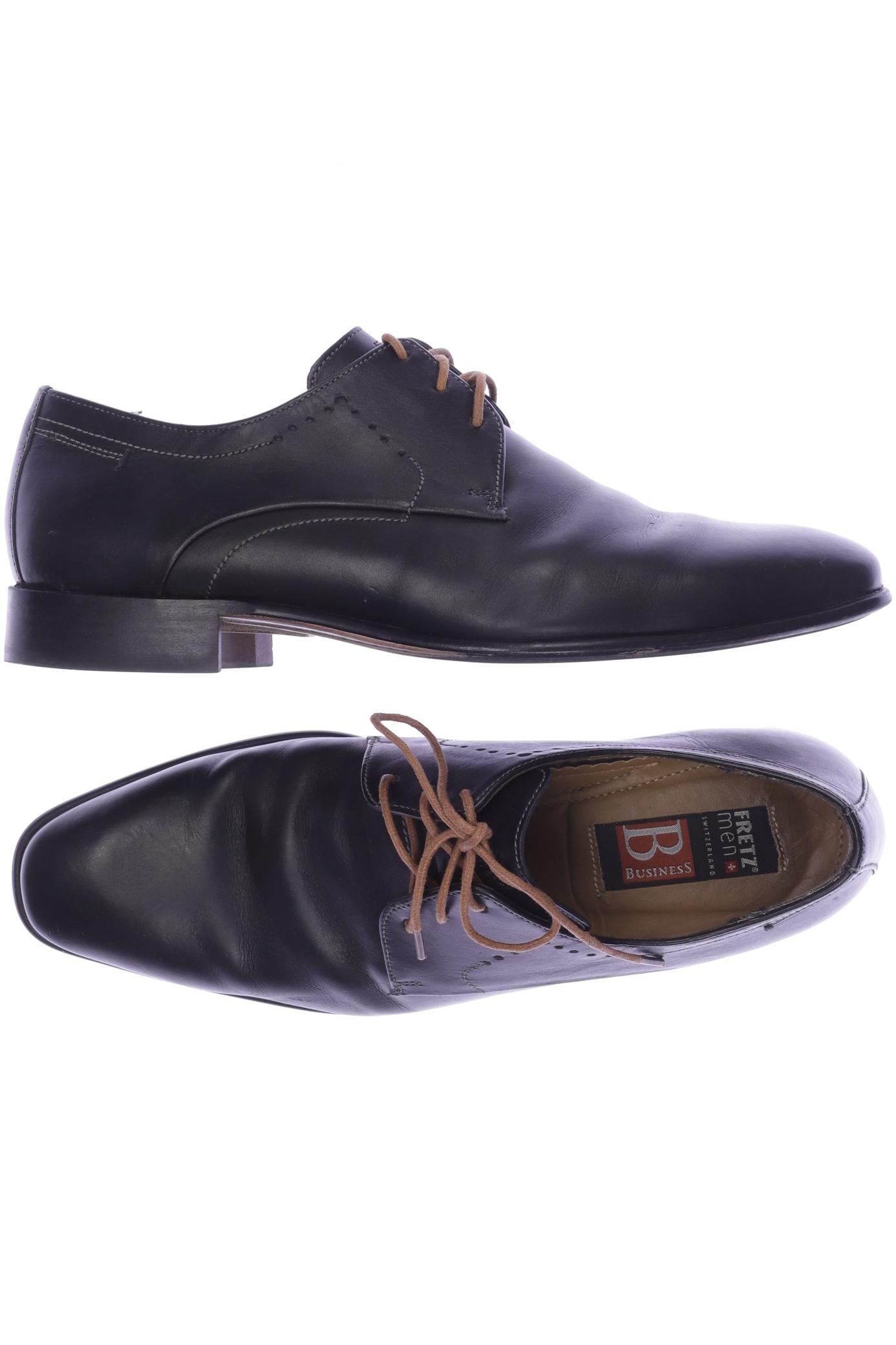 

Fretz MEN Herren Halbschuh, schwarz, Gr. 8