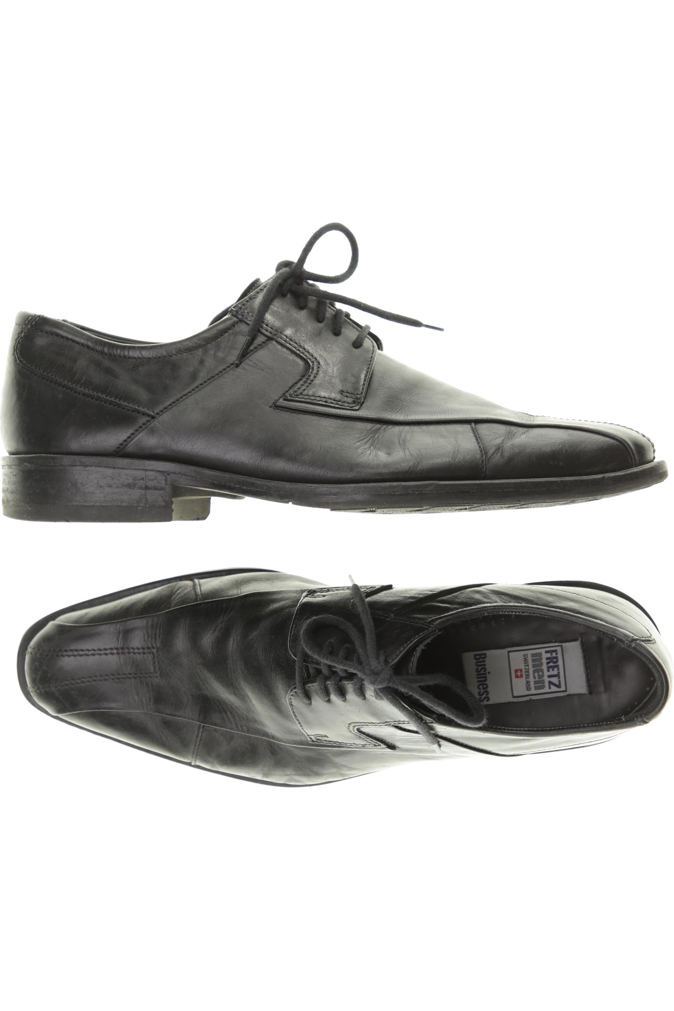 

Fretz MEN Herren Halbschuh, schwarz, Gr. 6.5